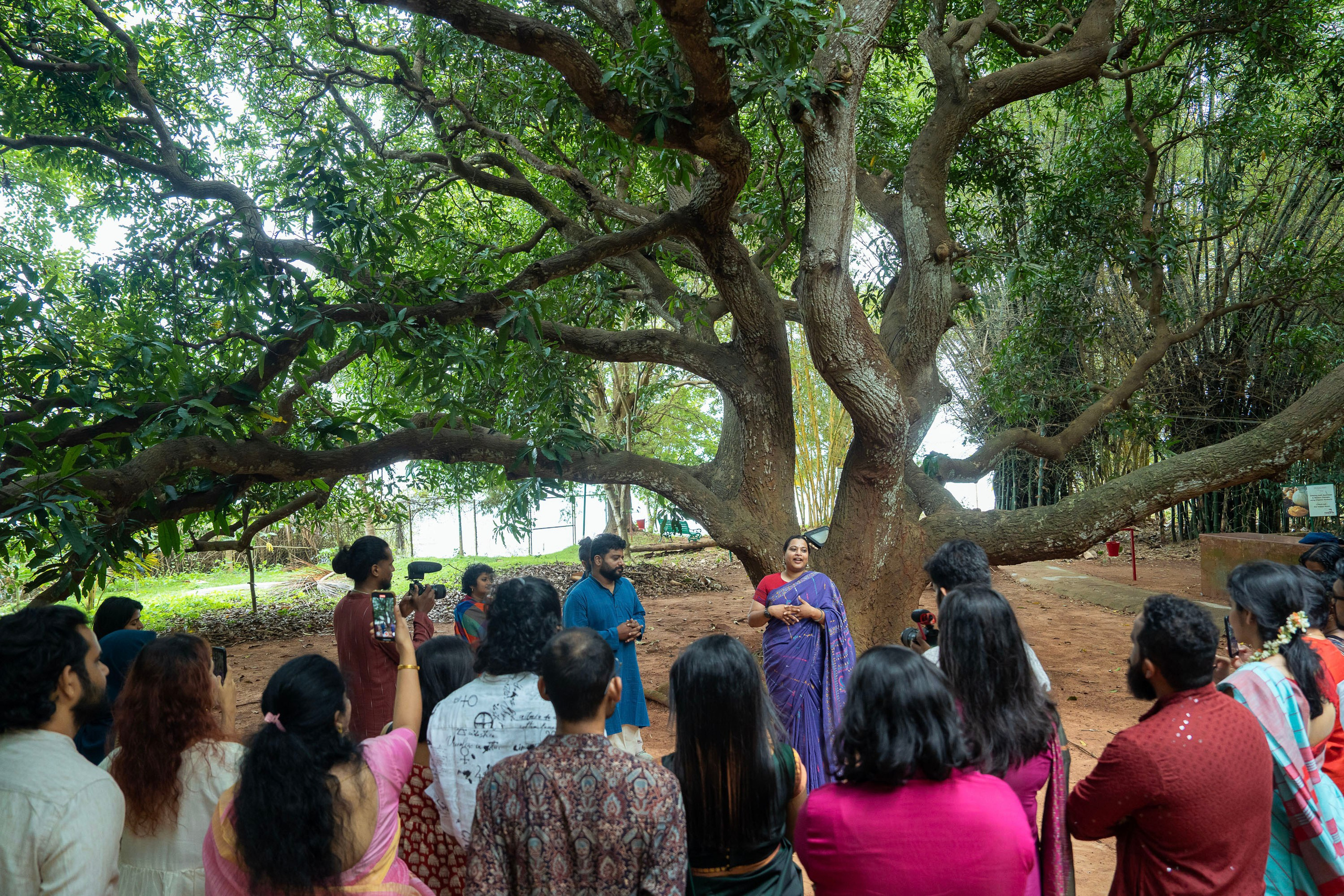 Shraddha & Sumukha, Mantra Mangalya Wedding under a Mango Tree, Red Earth Kabini | Truly Yours