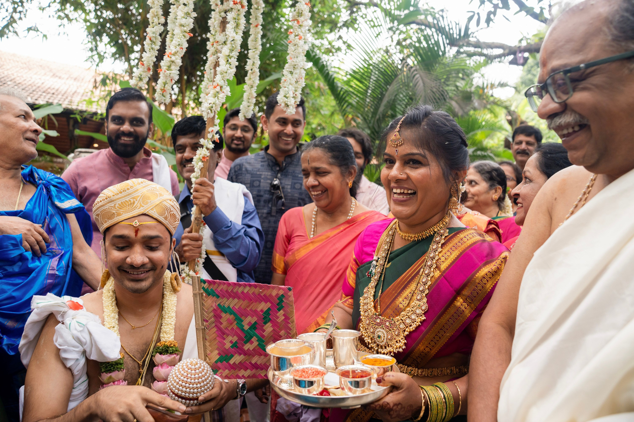 Kruthika & Akshay, Wedding at Balan Farms, Bangalore | Truly Yours