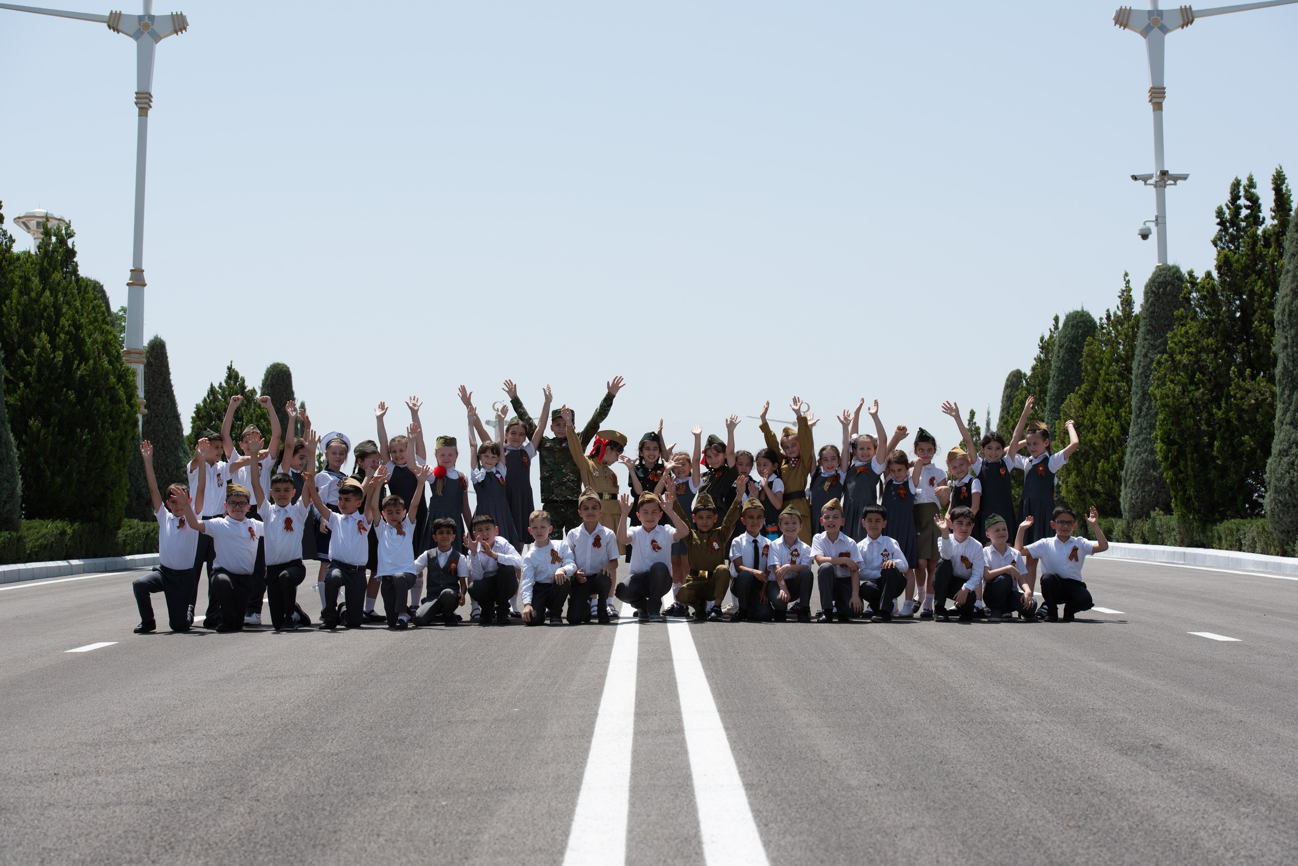 Вечный огонь 2"А» класс. Ваш фотограф в Ашхабаде Гамлет Осипов