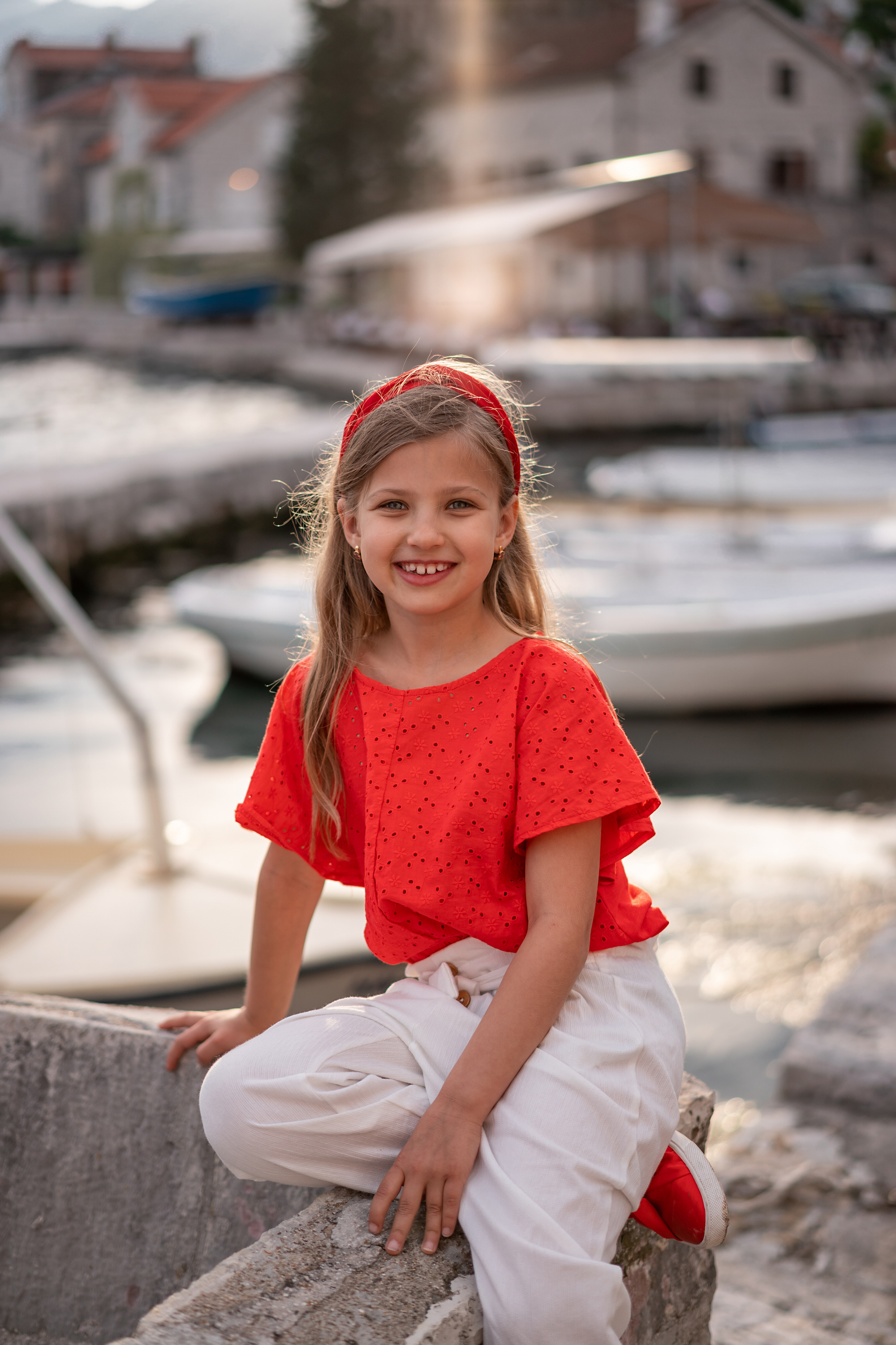 Familienfoto, Wandern in Perast