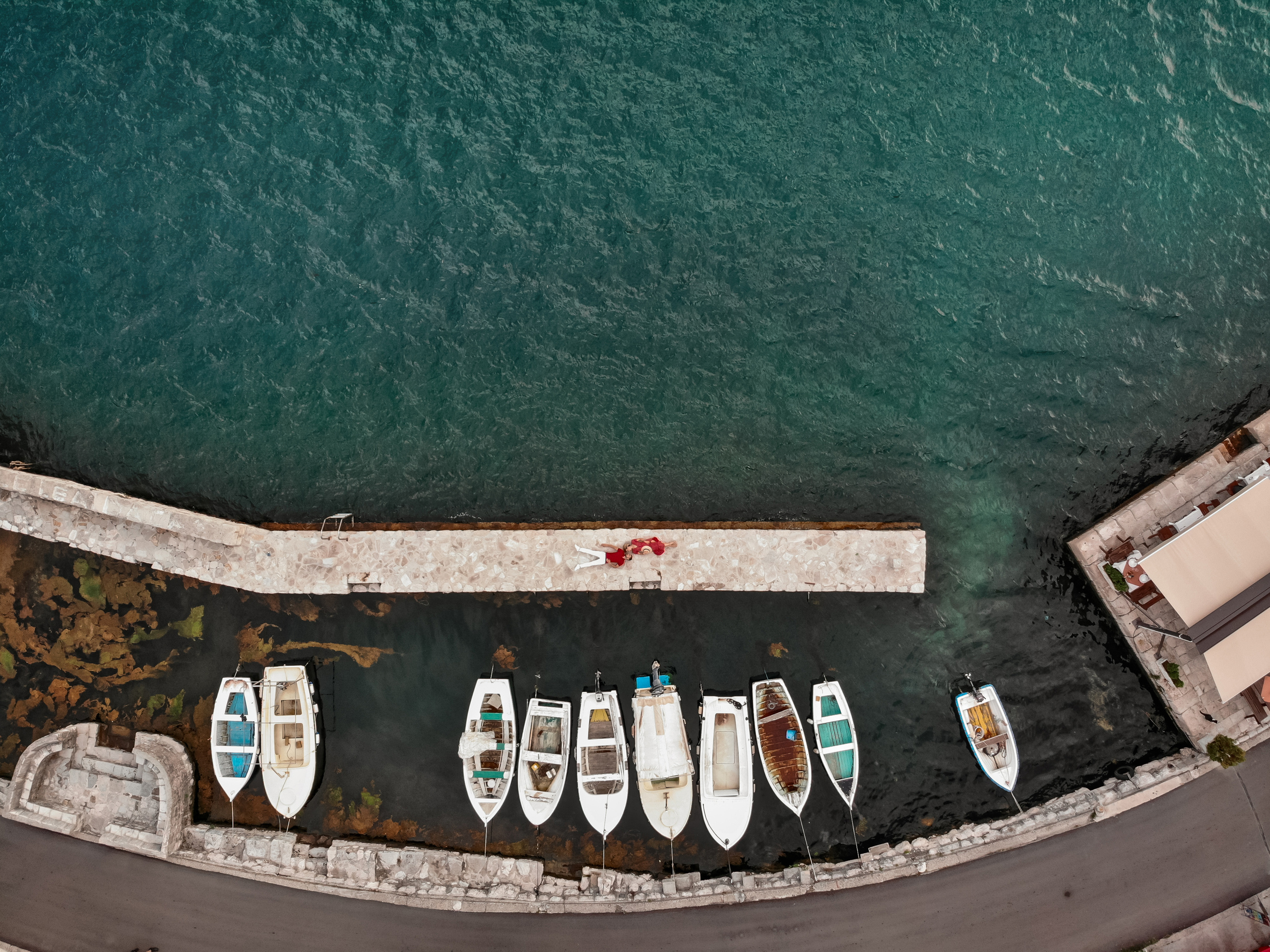 Familienfoto, Wandern in Perast