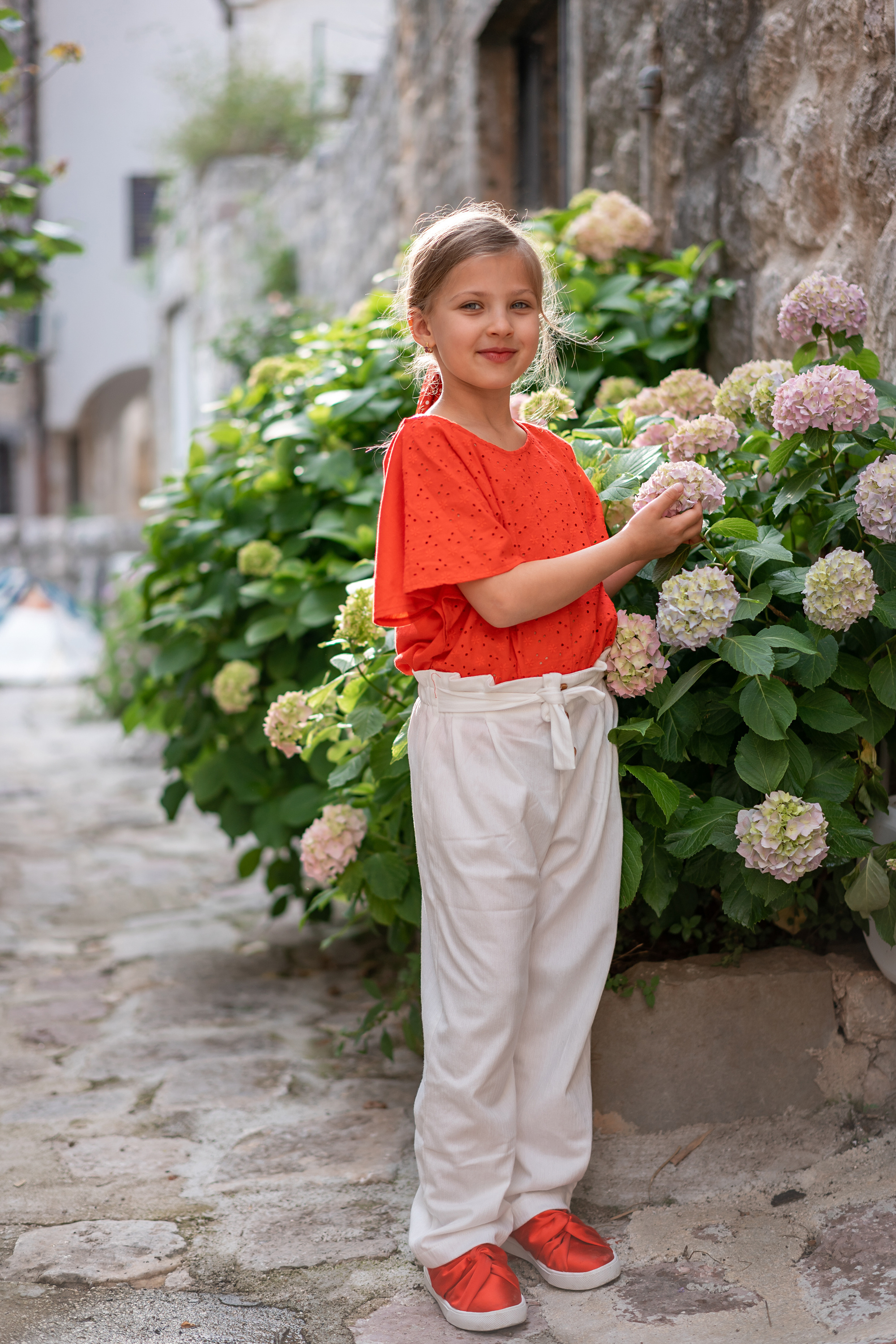 Familienfoto, Wandern in Perast