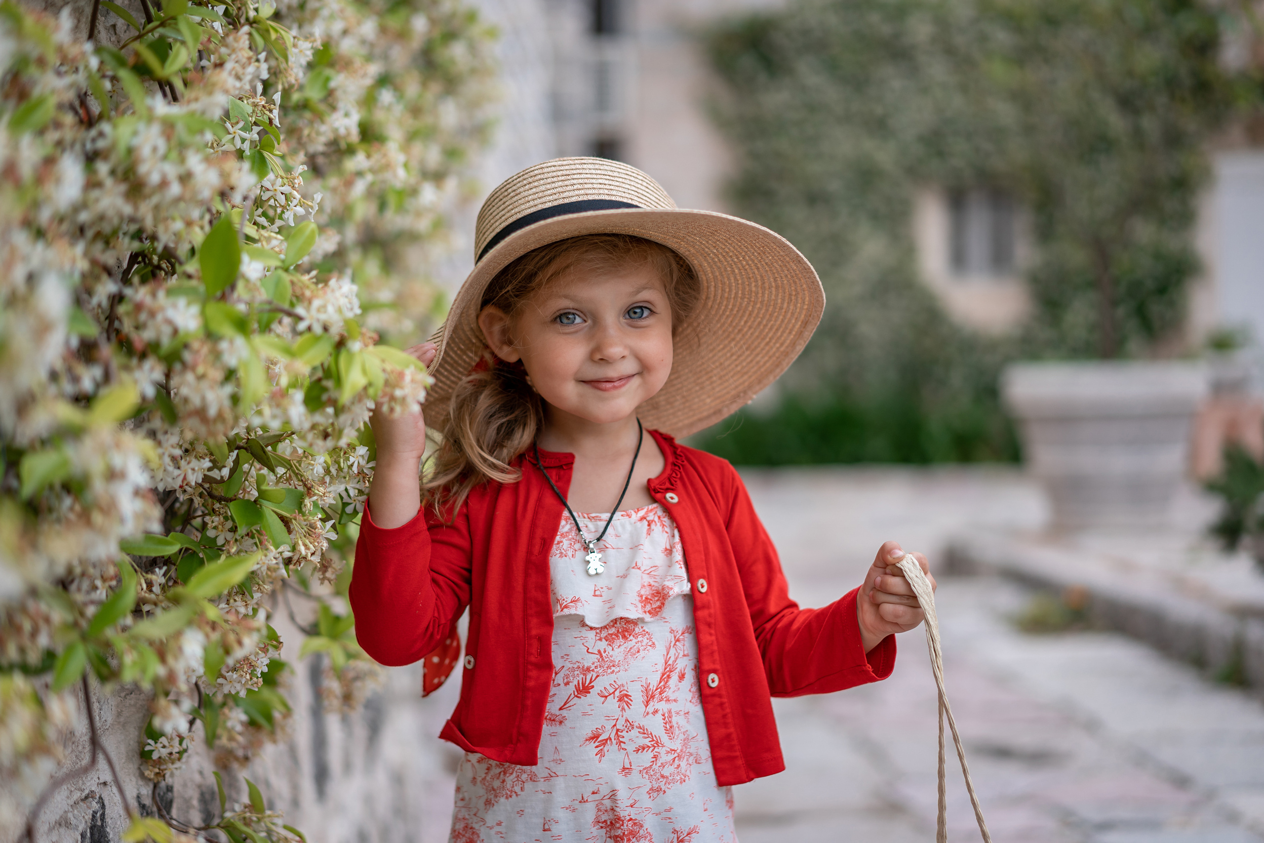 Familienfoto, Wandern in Perast