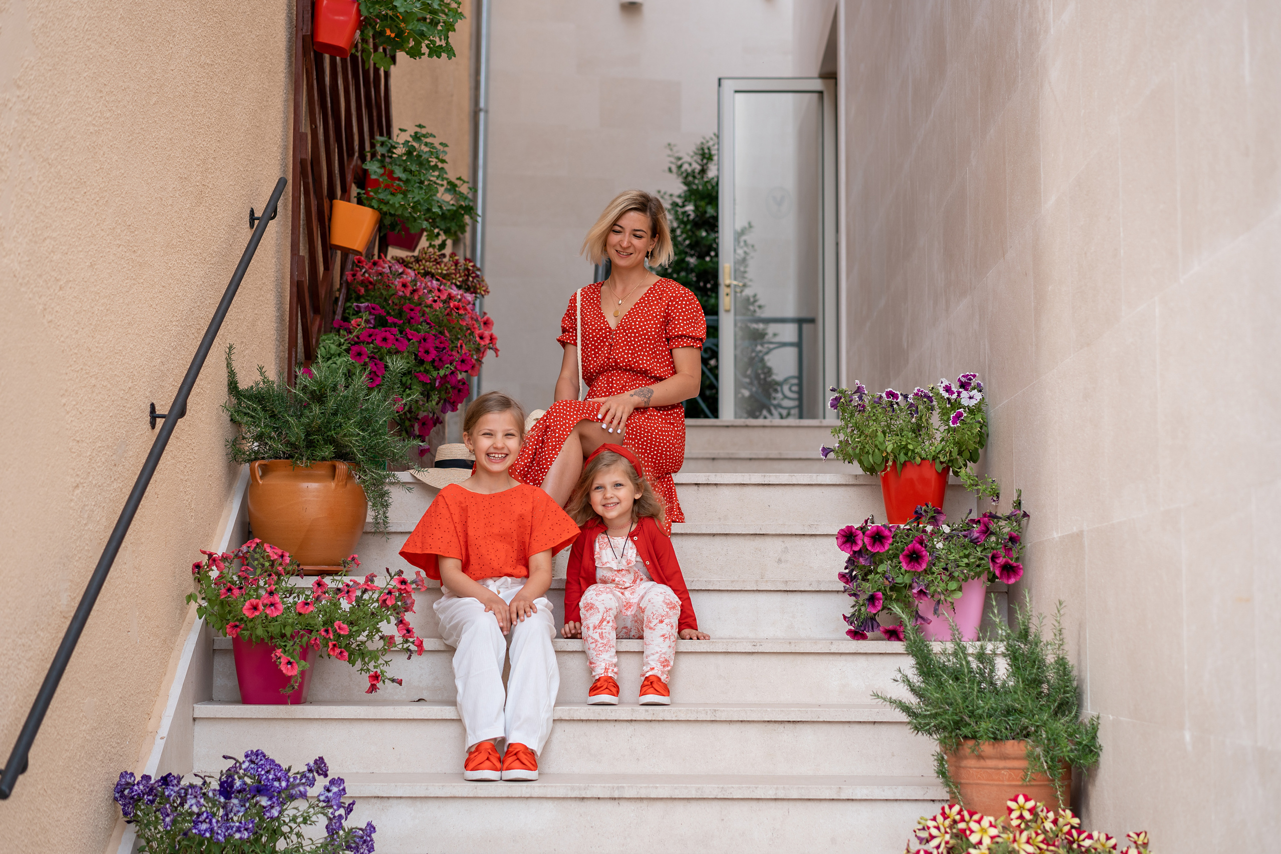 Familienfoto, Wandern in Perast