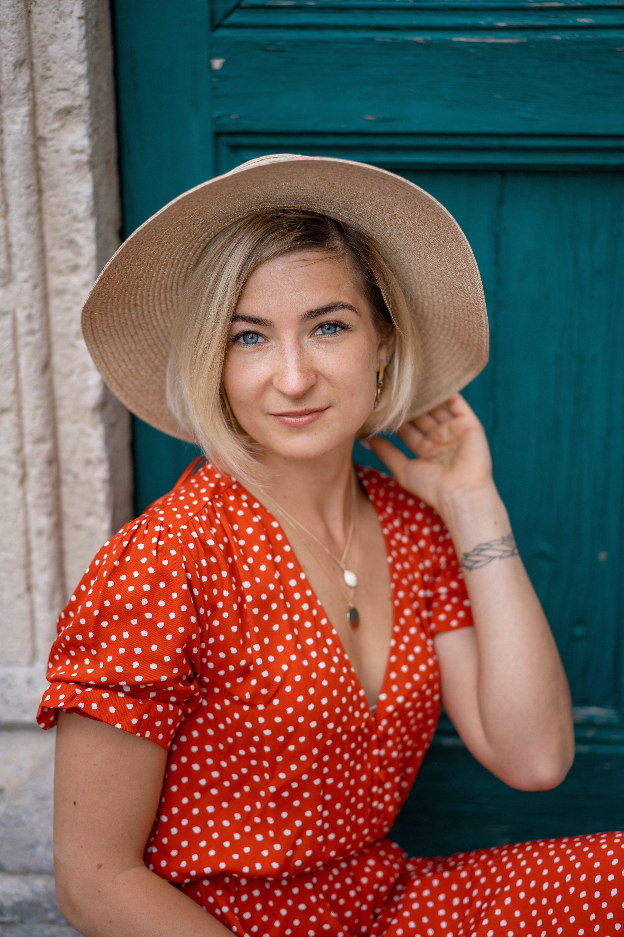 Familienfoto, Wandern in Perast