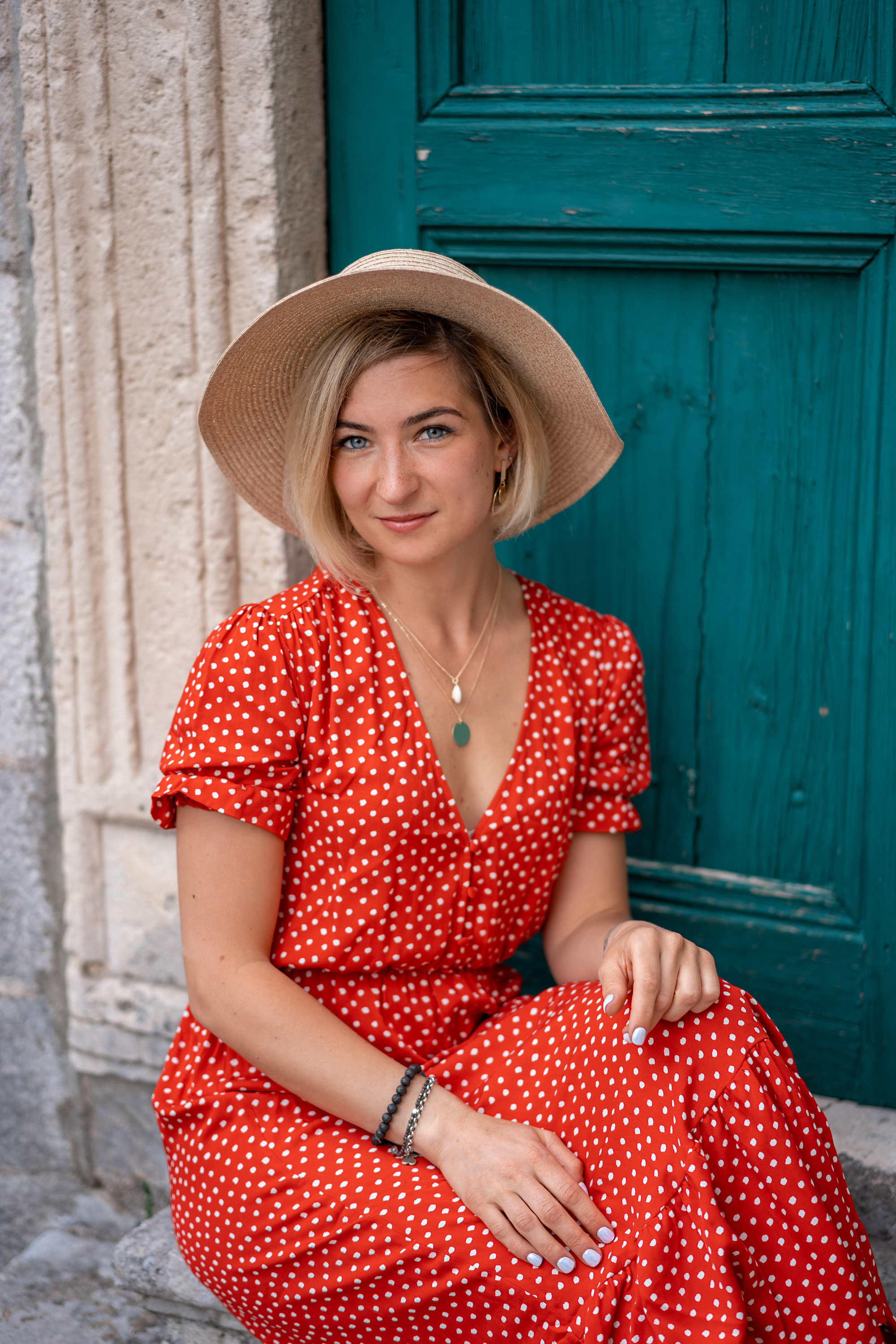Familienfoto, Wandern in Perast