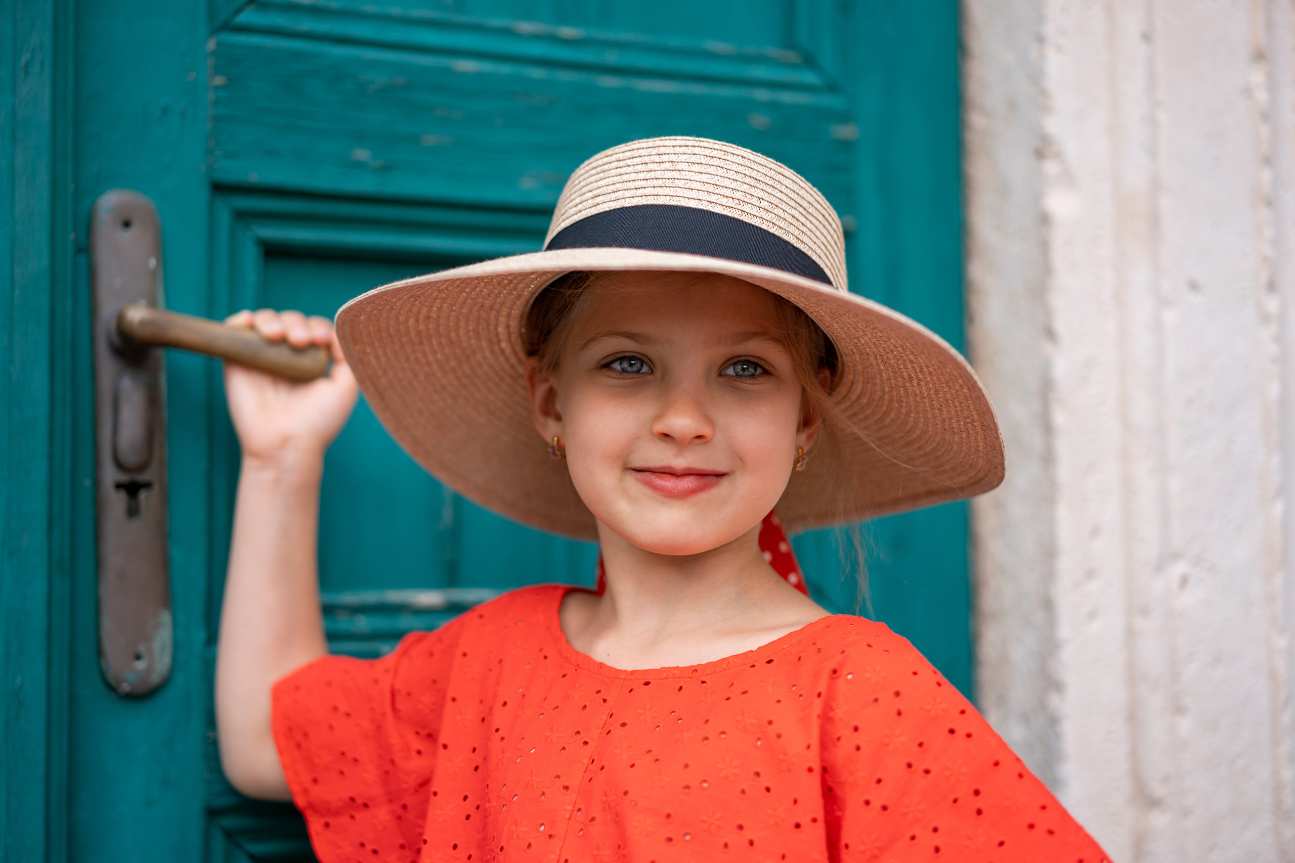 Familienfoto, Wandern in Perast