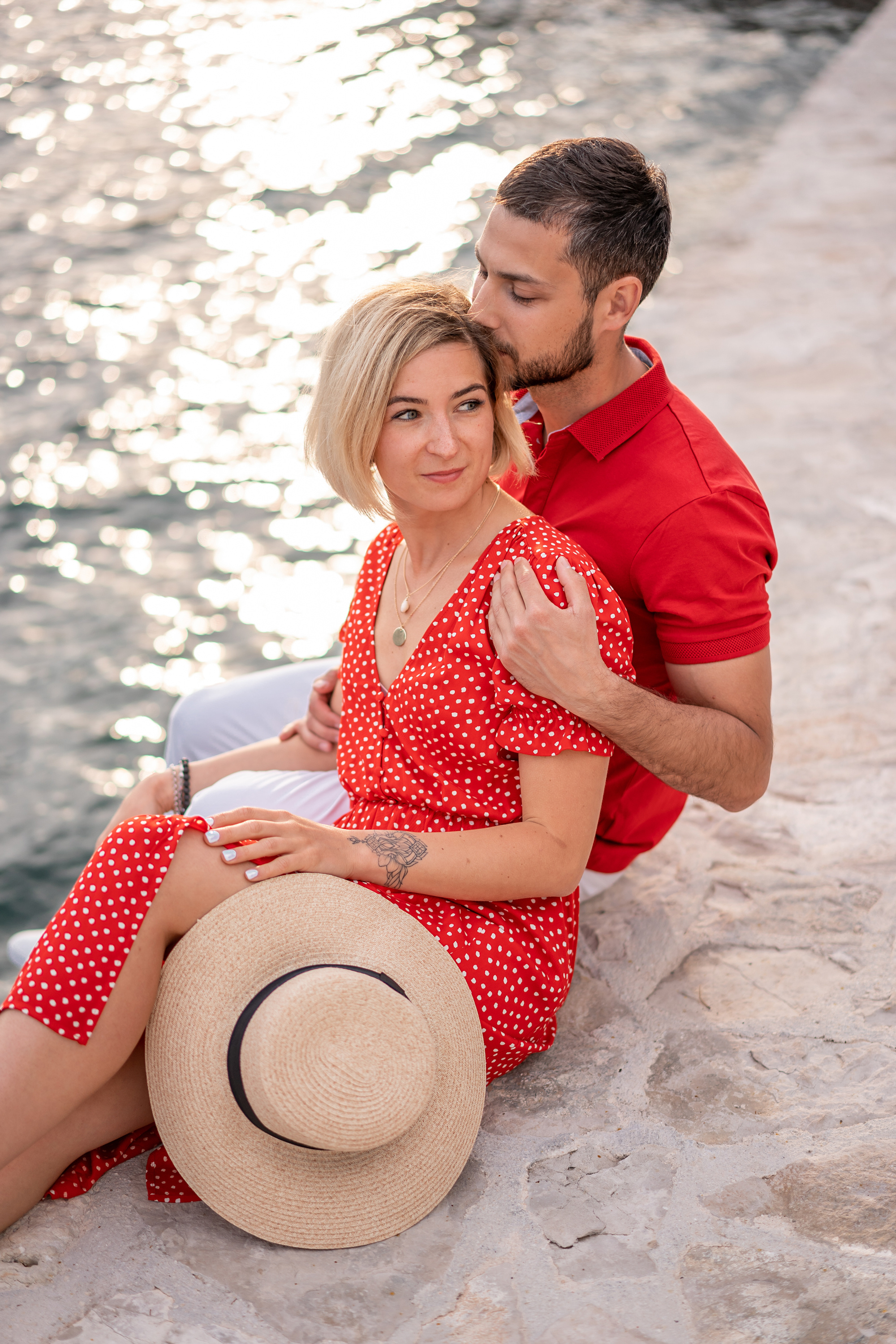 Familienfoto, Wandern in Perast