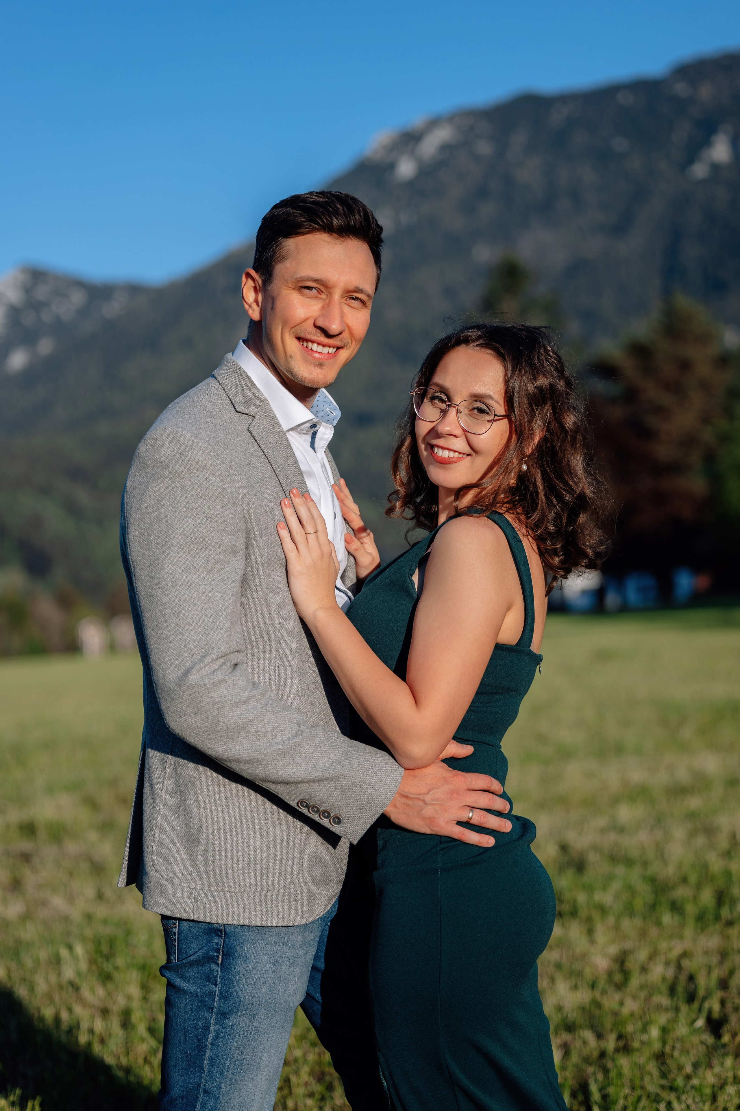 In der Nähe der Berge (bei Ruhpolding). Hochzeitsfotograf München Taufe Familienfotograf Tanja Mauke