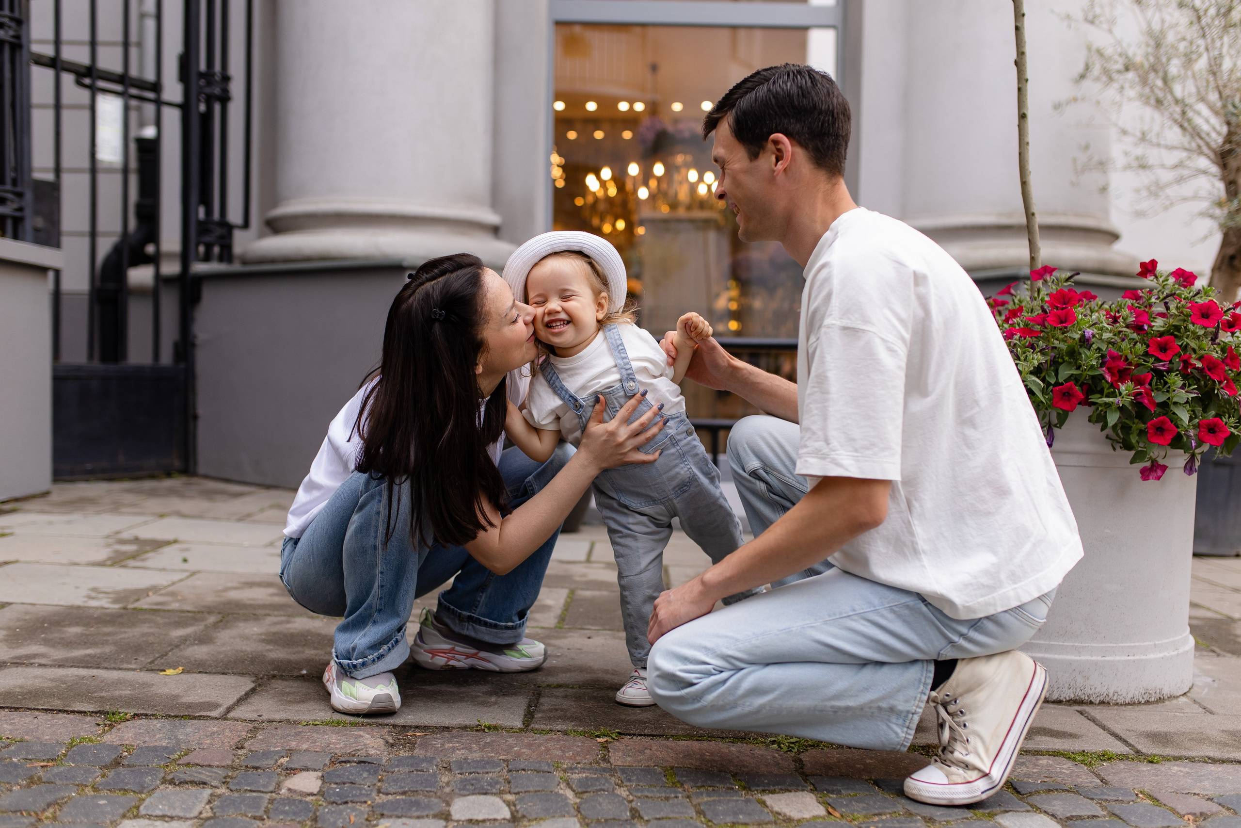 Денис+Настя+Єва. Весільний, сімейний фотограф Варшава