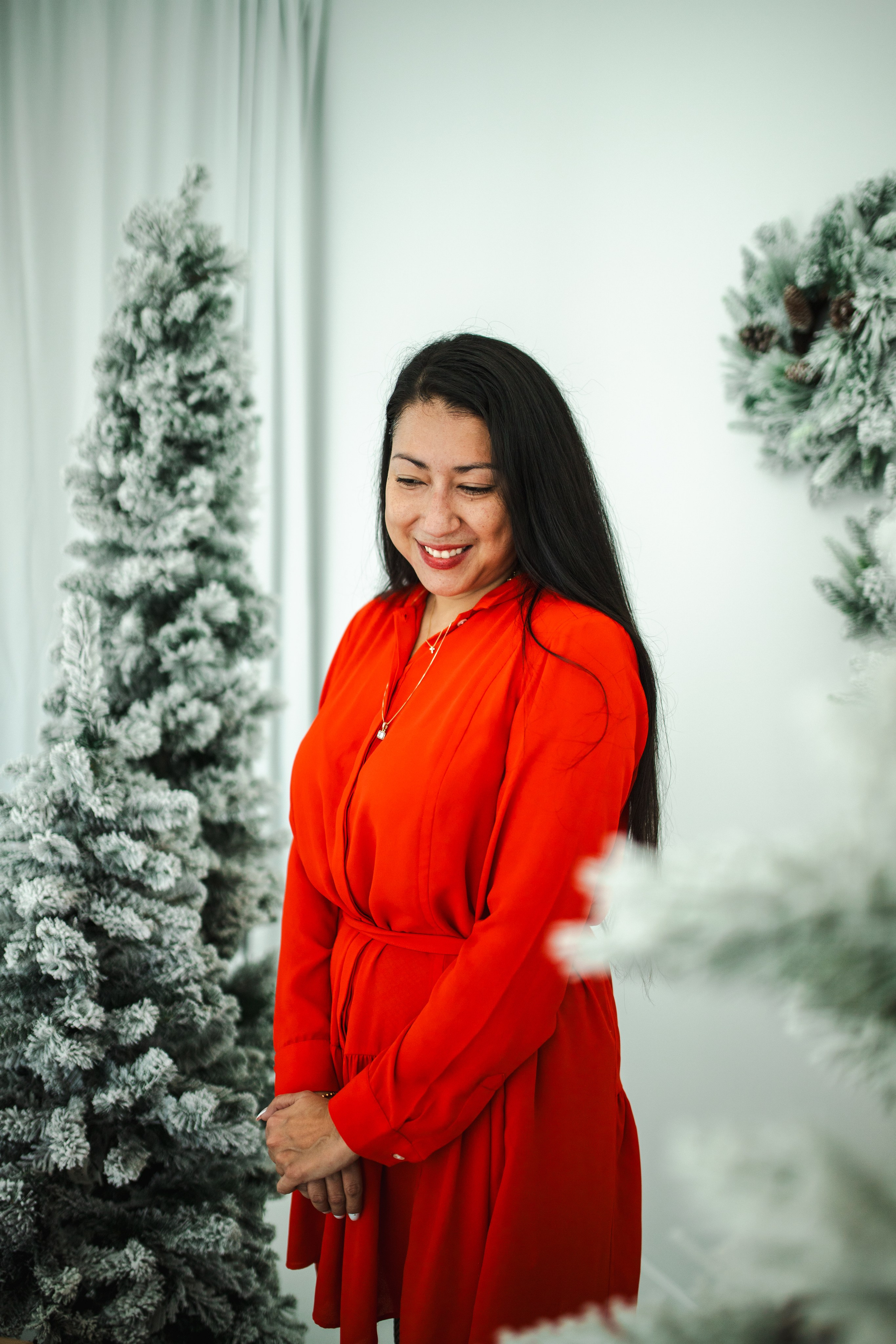 Christmas at the studio. Oxana Photographer in Charlotte, NC