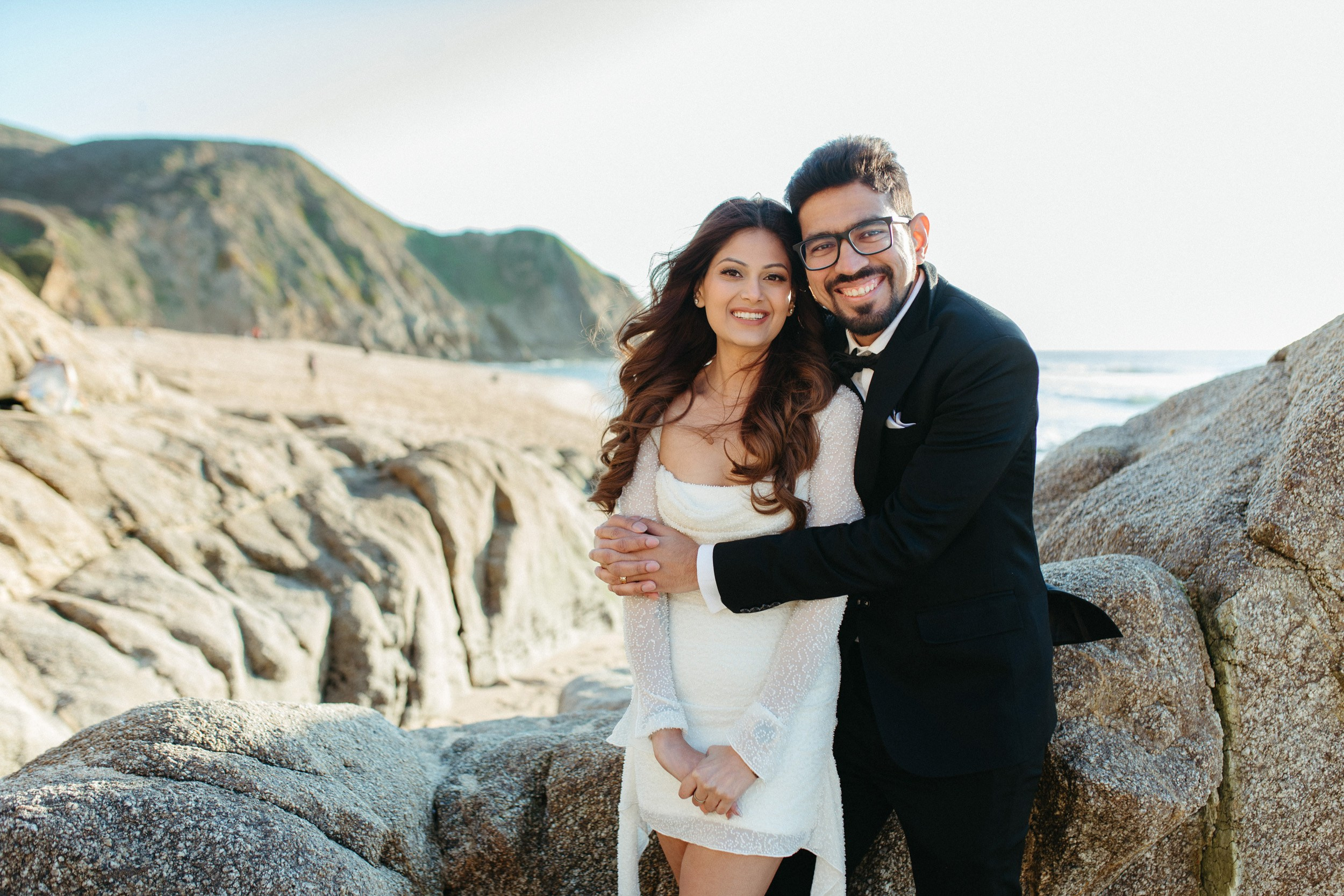 Engagement session, Gray Whale Cove Beach. Maternity, newborn photographer in the Bay Area|Iryna Rakivnenko