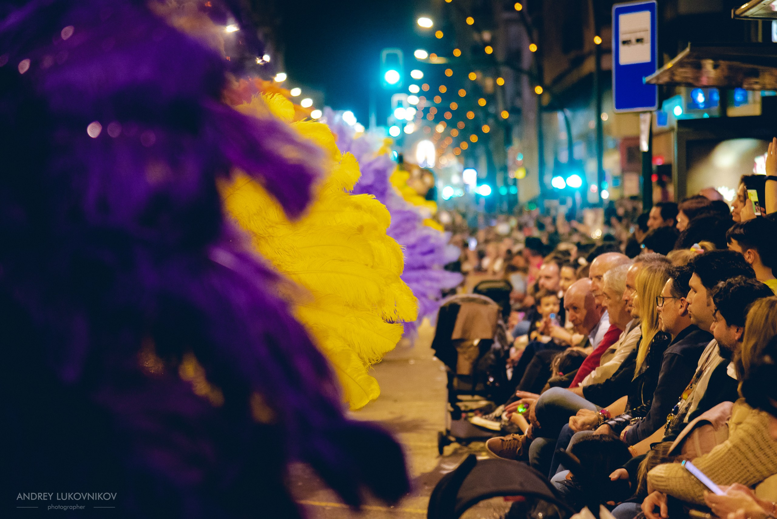 Photo report from the night carnival in Murcia | Reportage photographer Andrey Lukovnikov