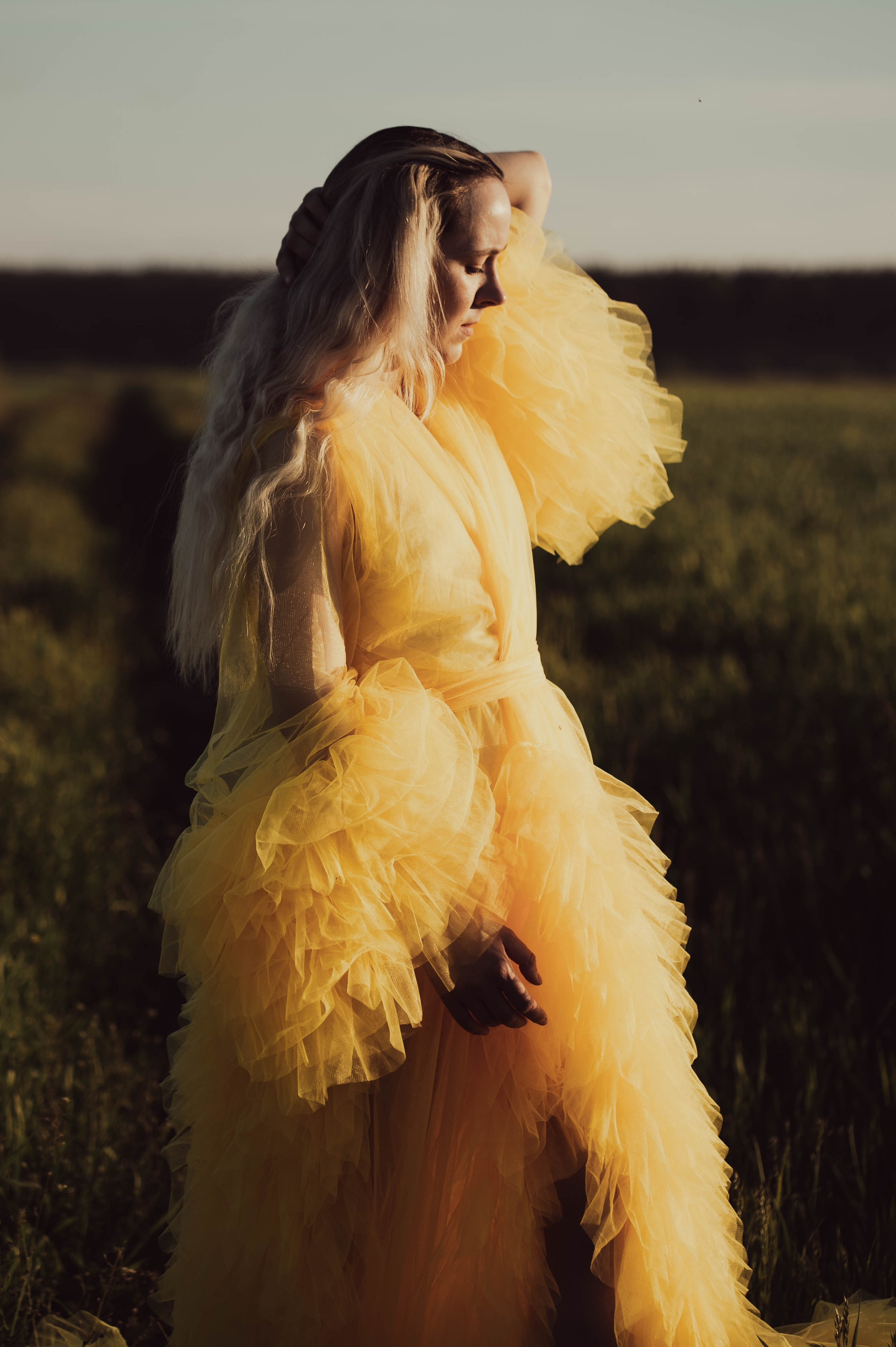 Egle rapsuose. Fotografija — Olga Bojarin