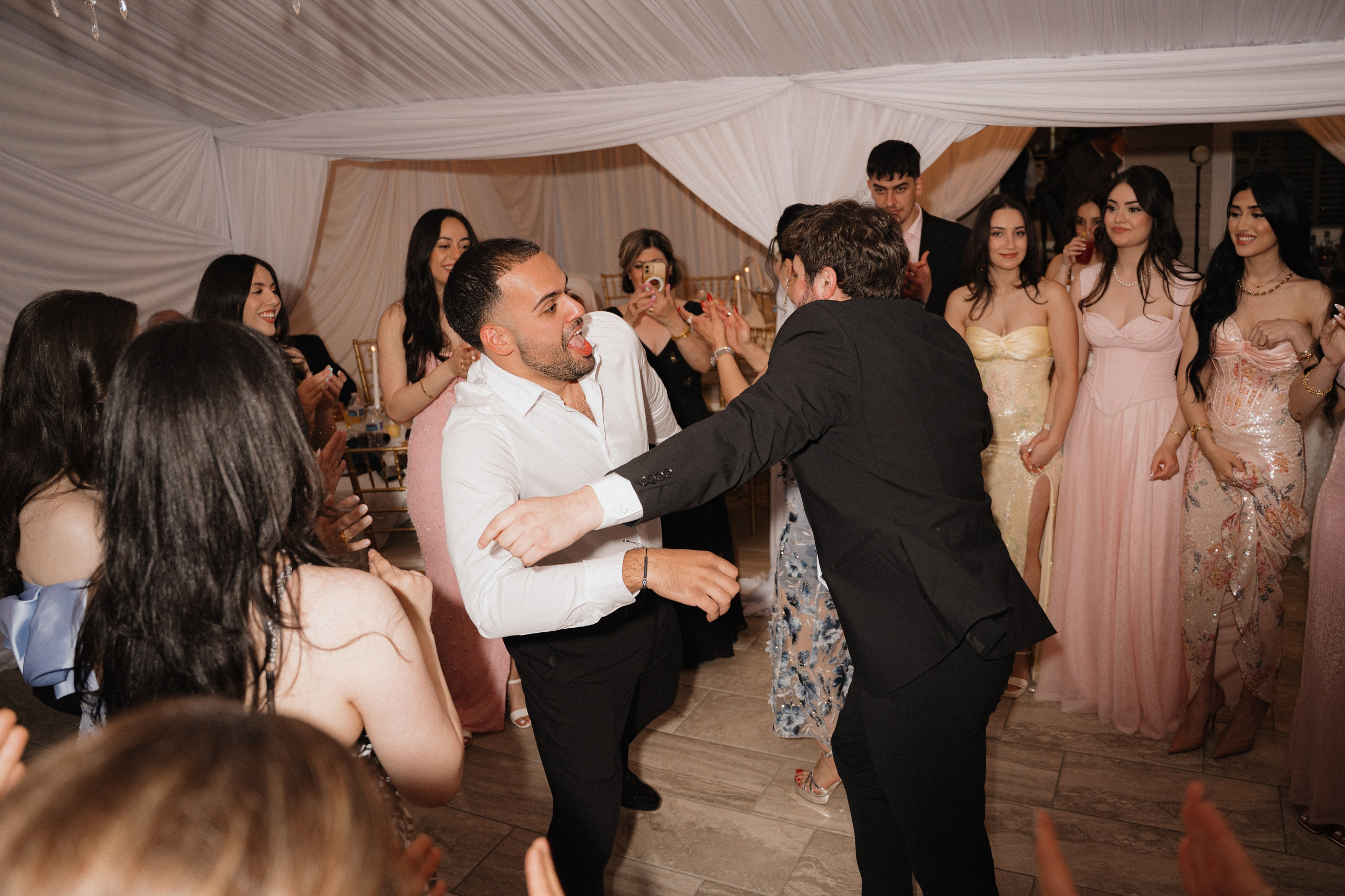 Rani and Noor’s engagement party. Photographer in Washington Sophia D