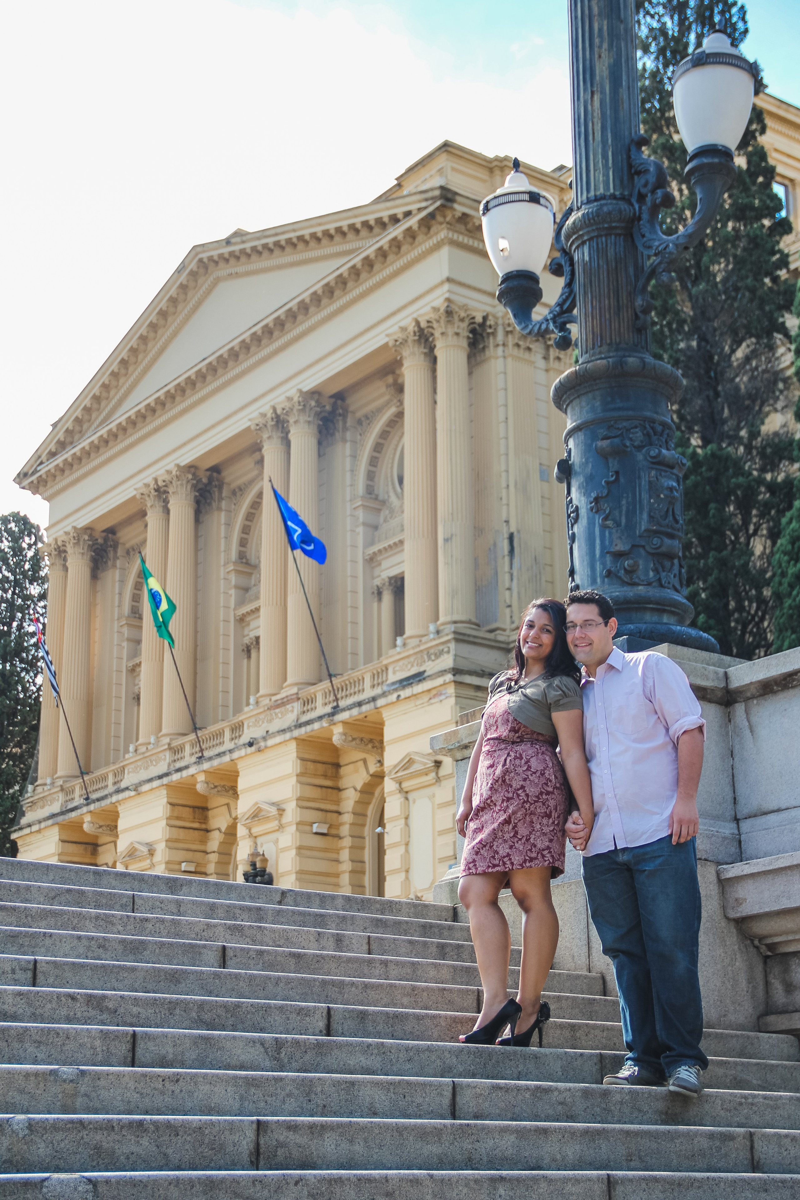 Erika & Daniel — 02/12/2012 — Museu do Ipiranga — São Paulo/SP. Luiz Medeiros Produções