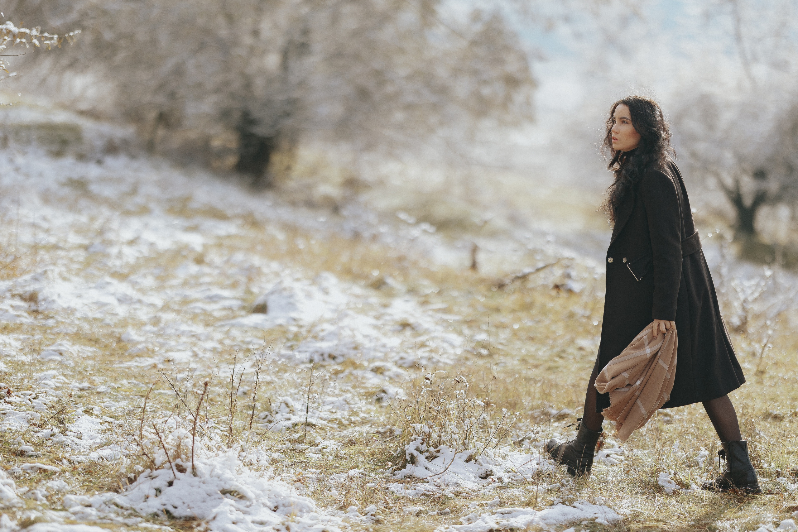 Winter-portrait. Duca Mihai-Fotograf