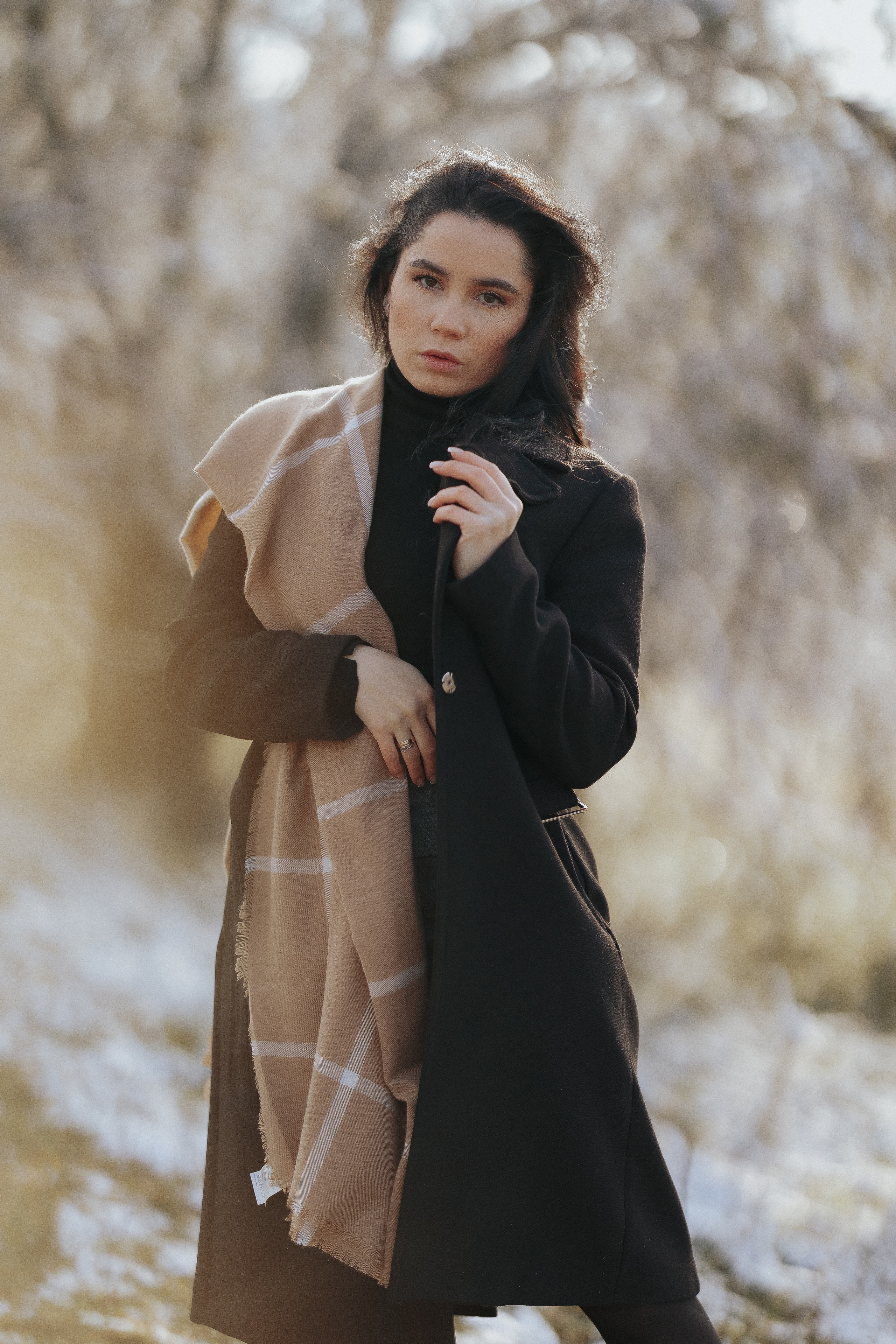 Winter-portrait. Duca Mihai-Fotograf