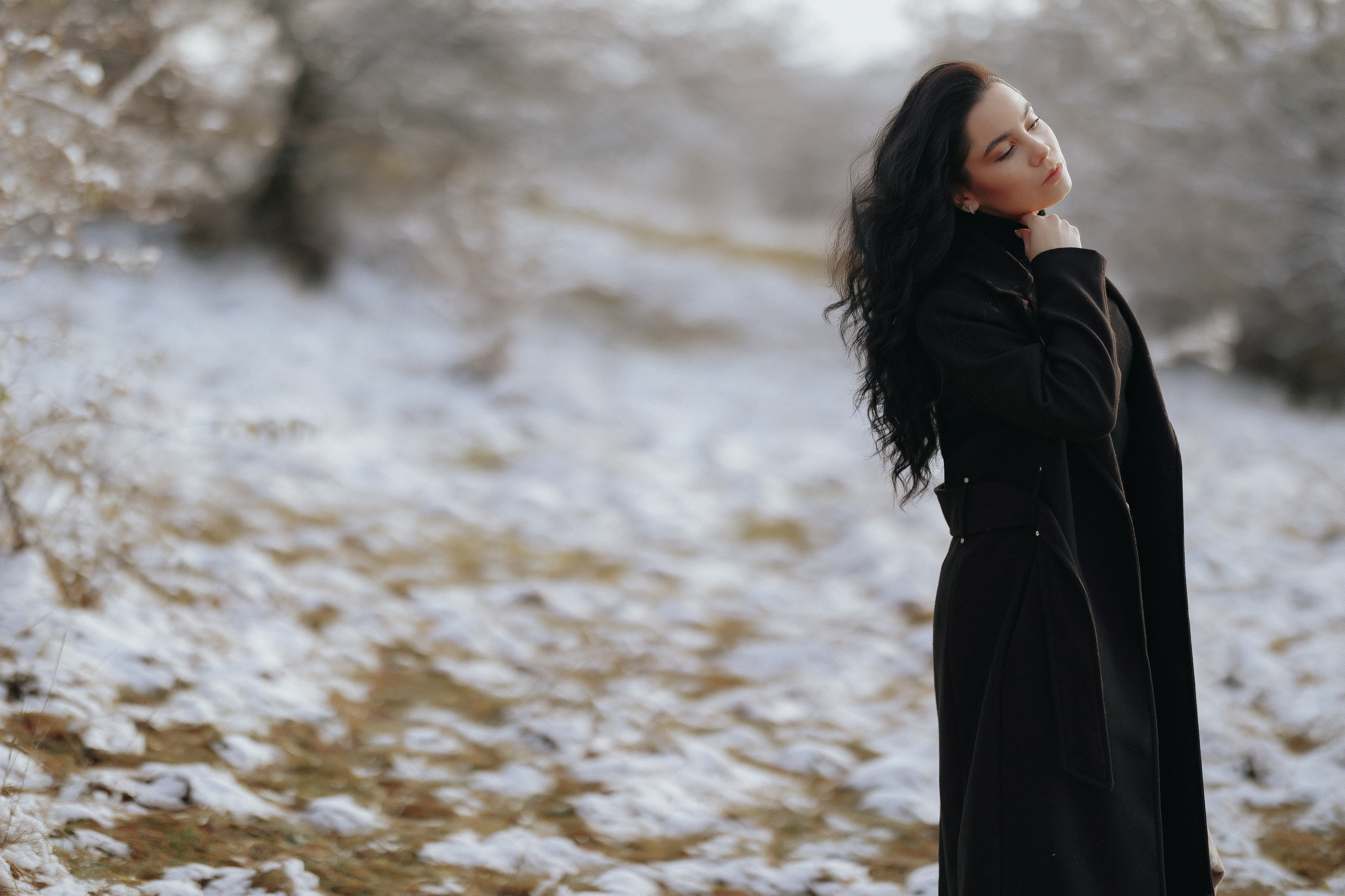 Winter-portrait. Duca Mihai-Fotograf