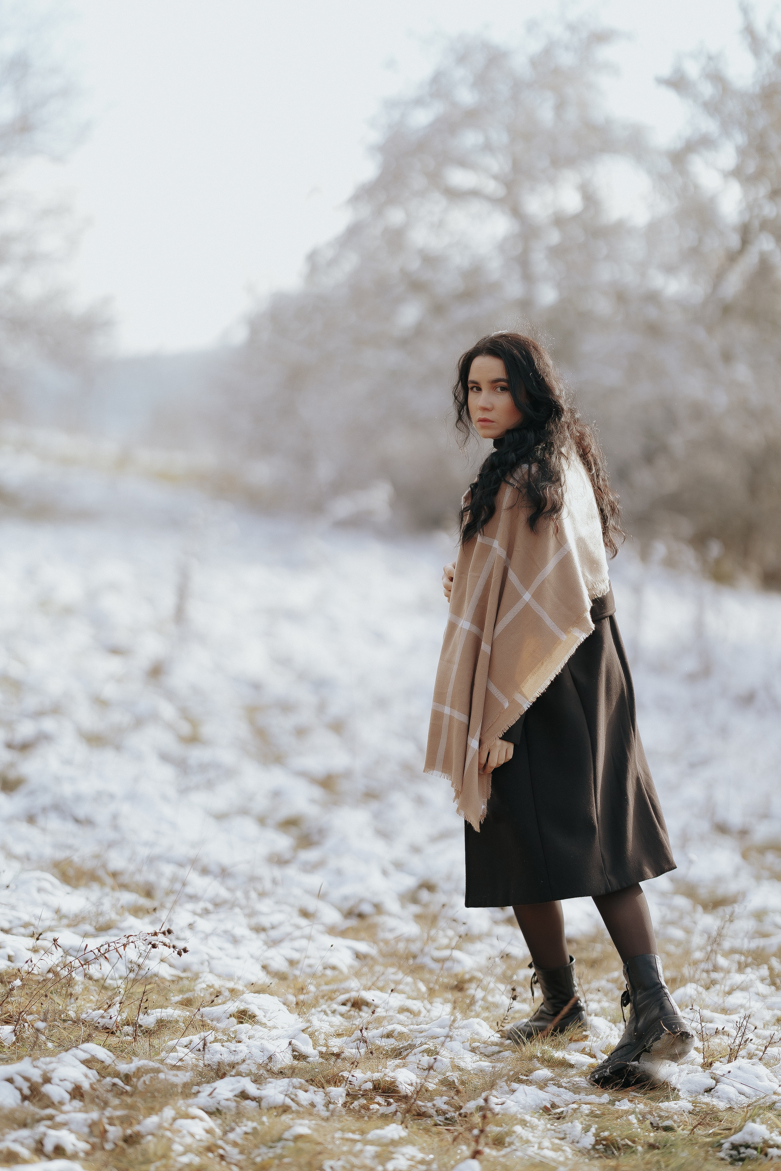 Winter-portrait. Duca Mihai-Fotograf