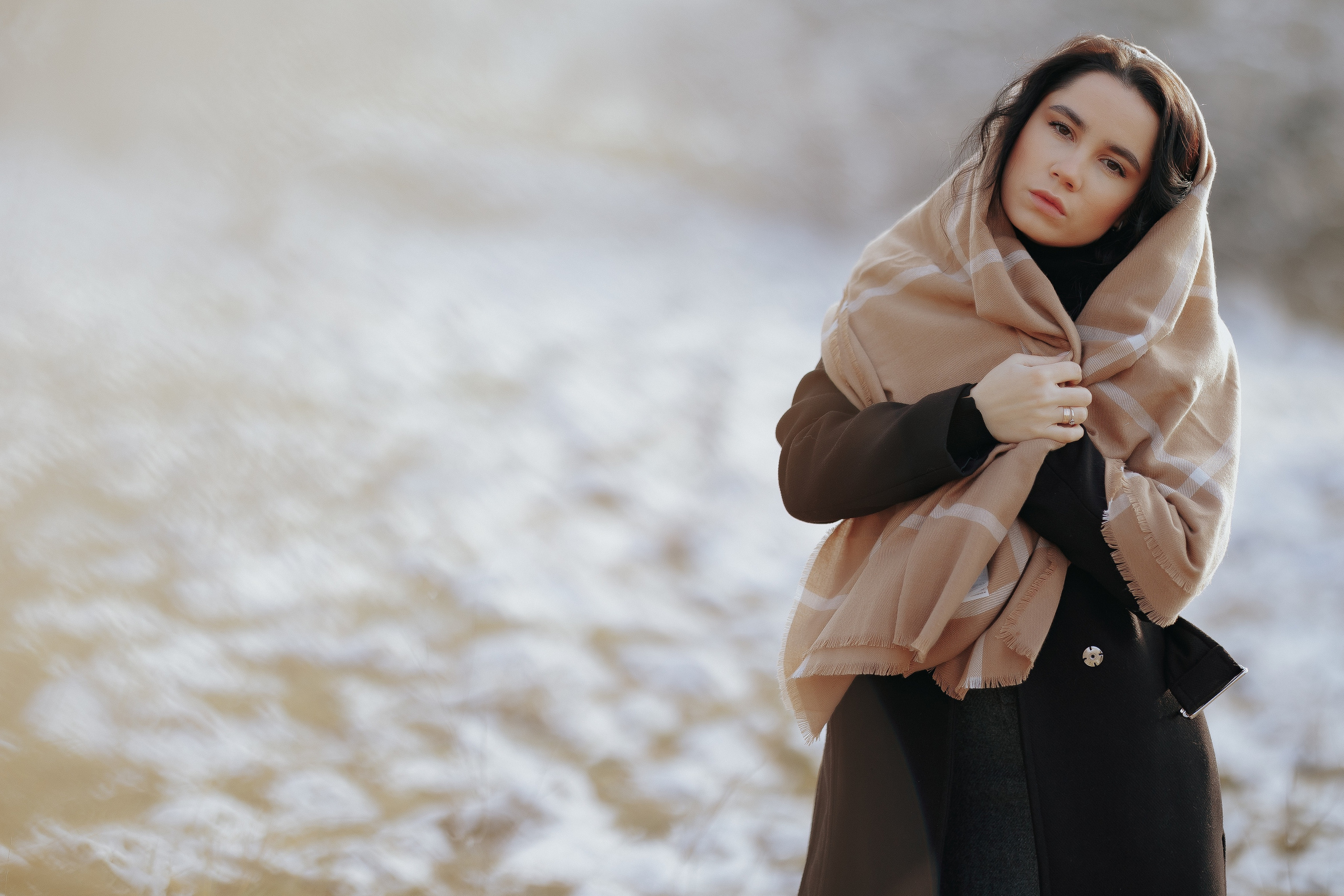 Winter-portrait. Duca Mihai-Fotograf