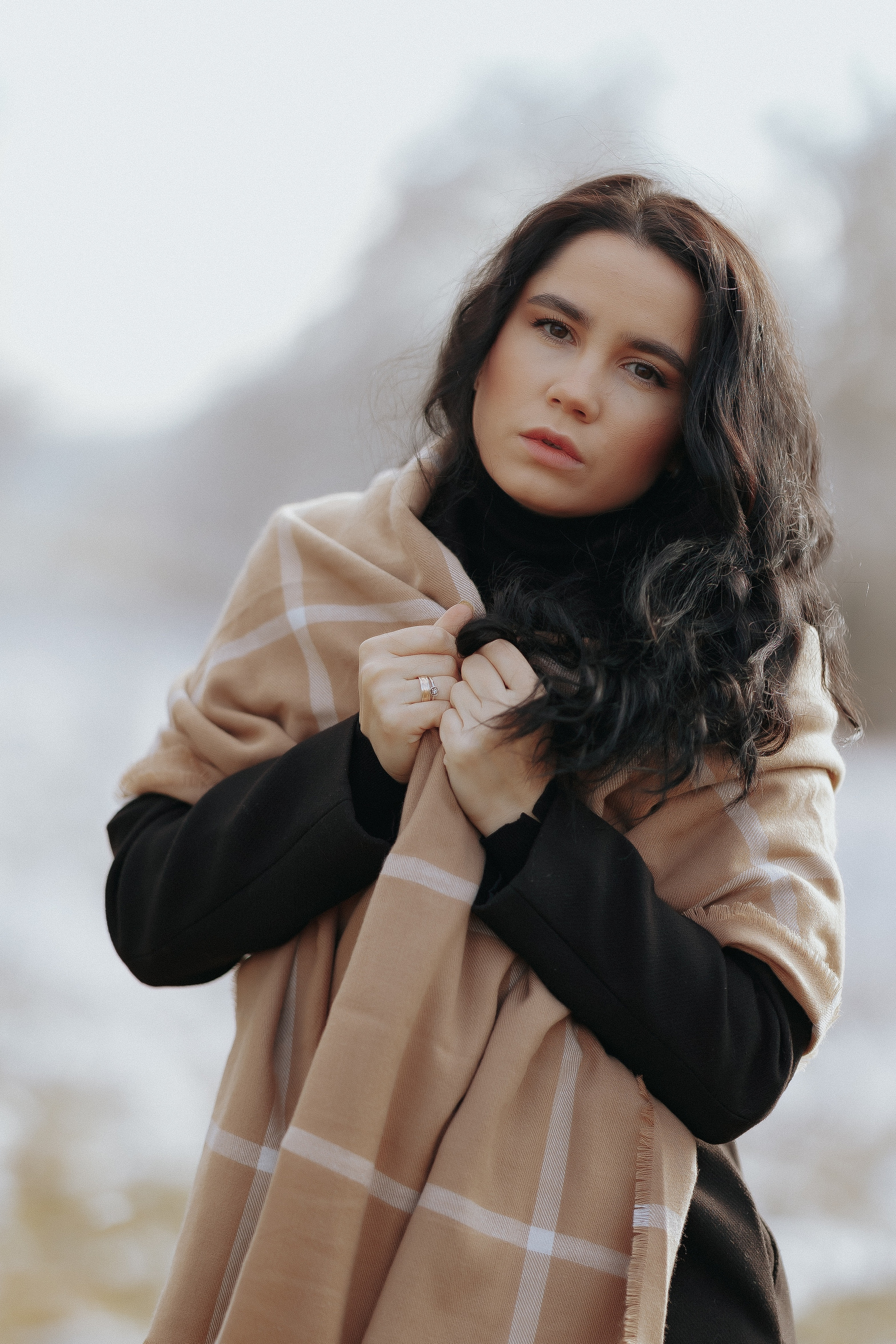 Winter-portrait. Duca Mihai-Fotograf