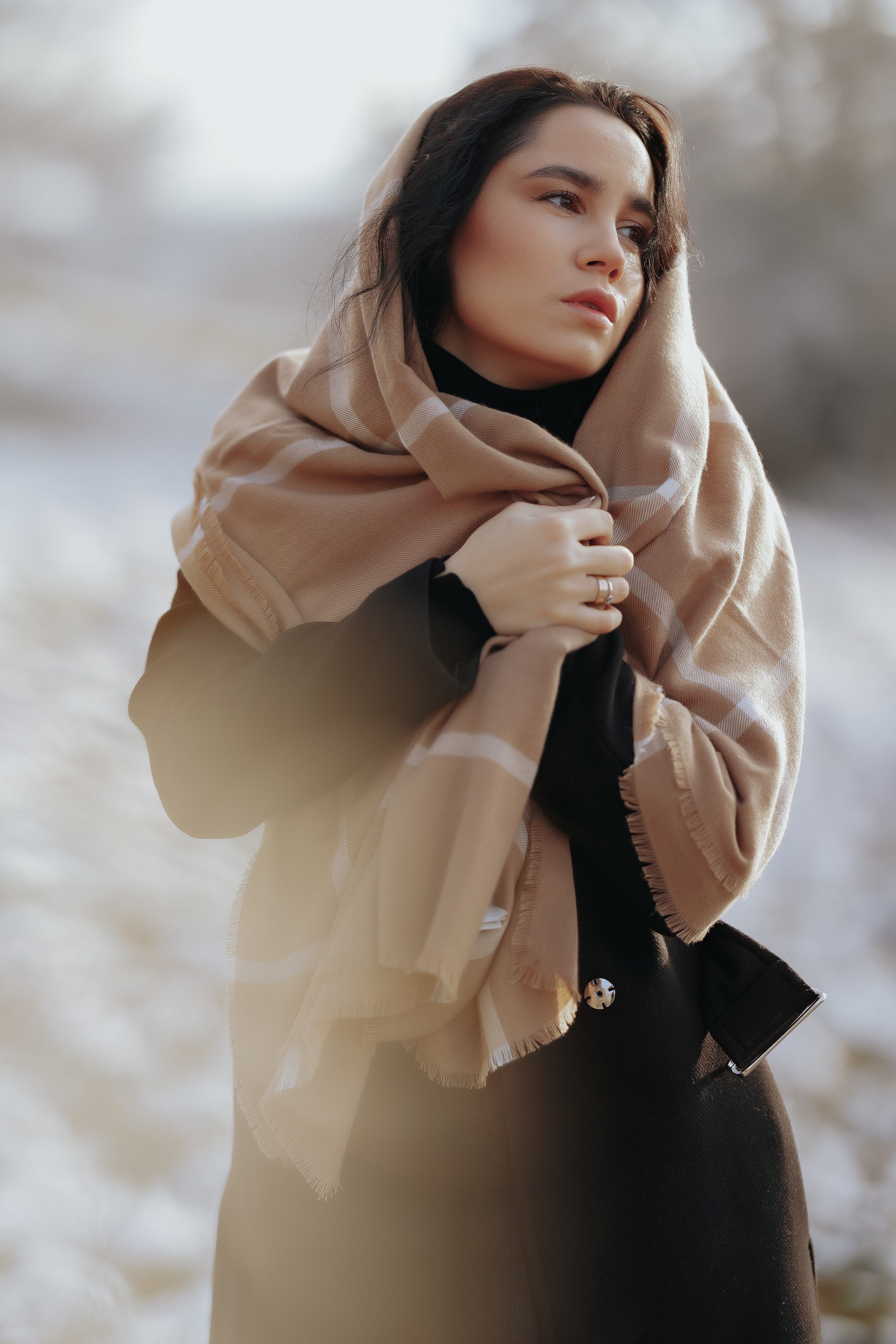 Winter-portrait. Duca Mihai-Fotograf