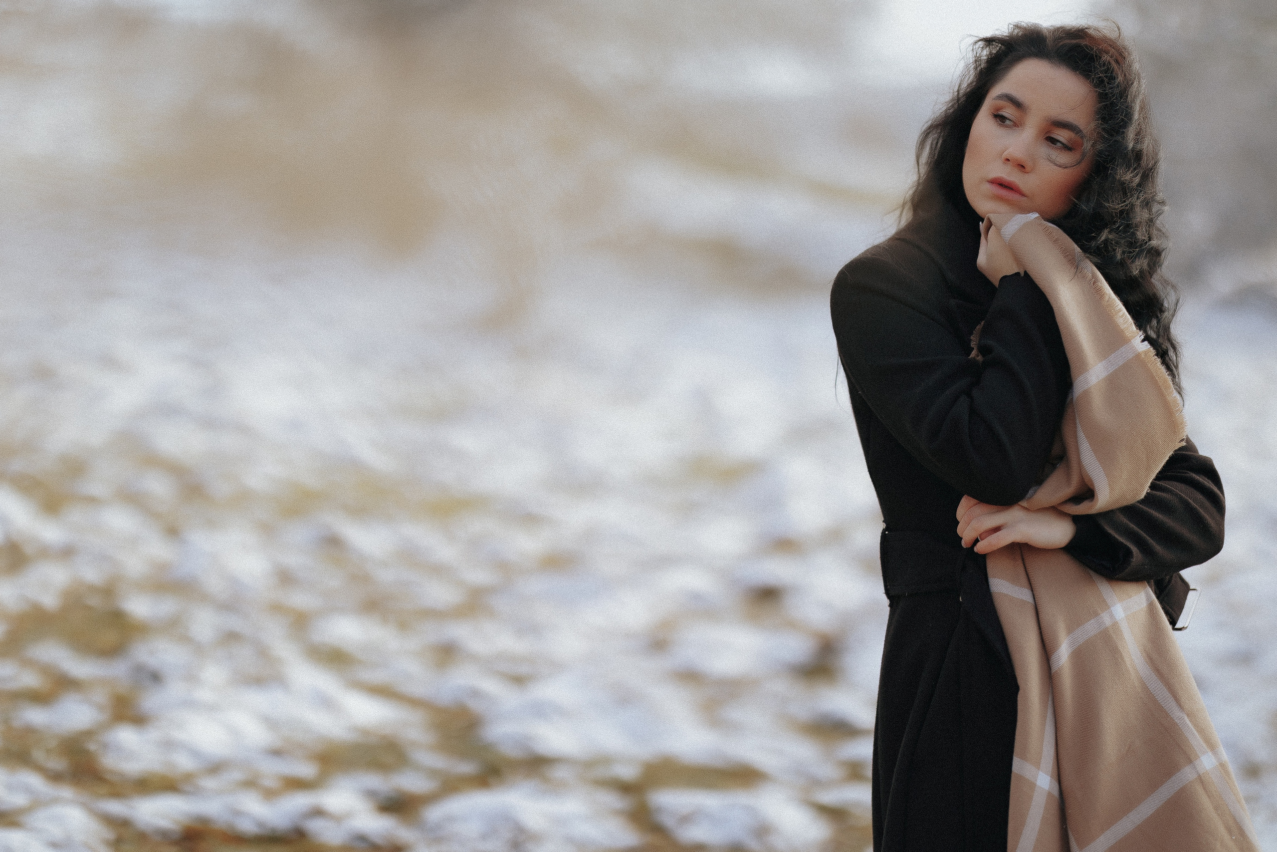 Winter-portrait. Duca Mihai-Fotograf