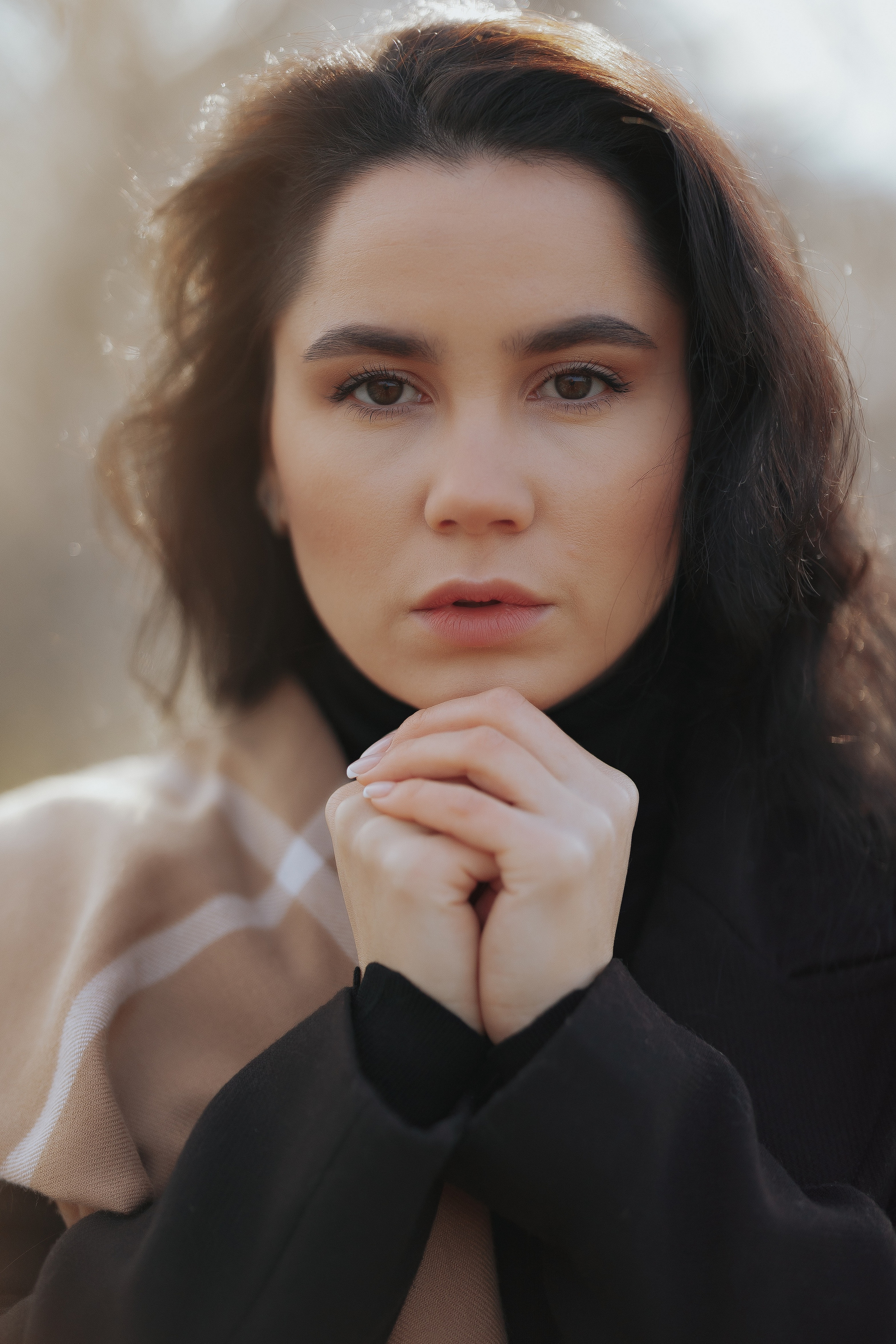 Winter-portrait. Duca Mihai-Fotograf