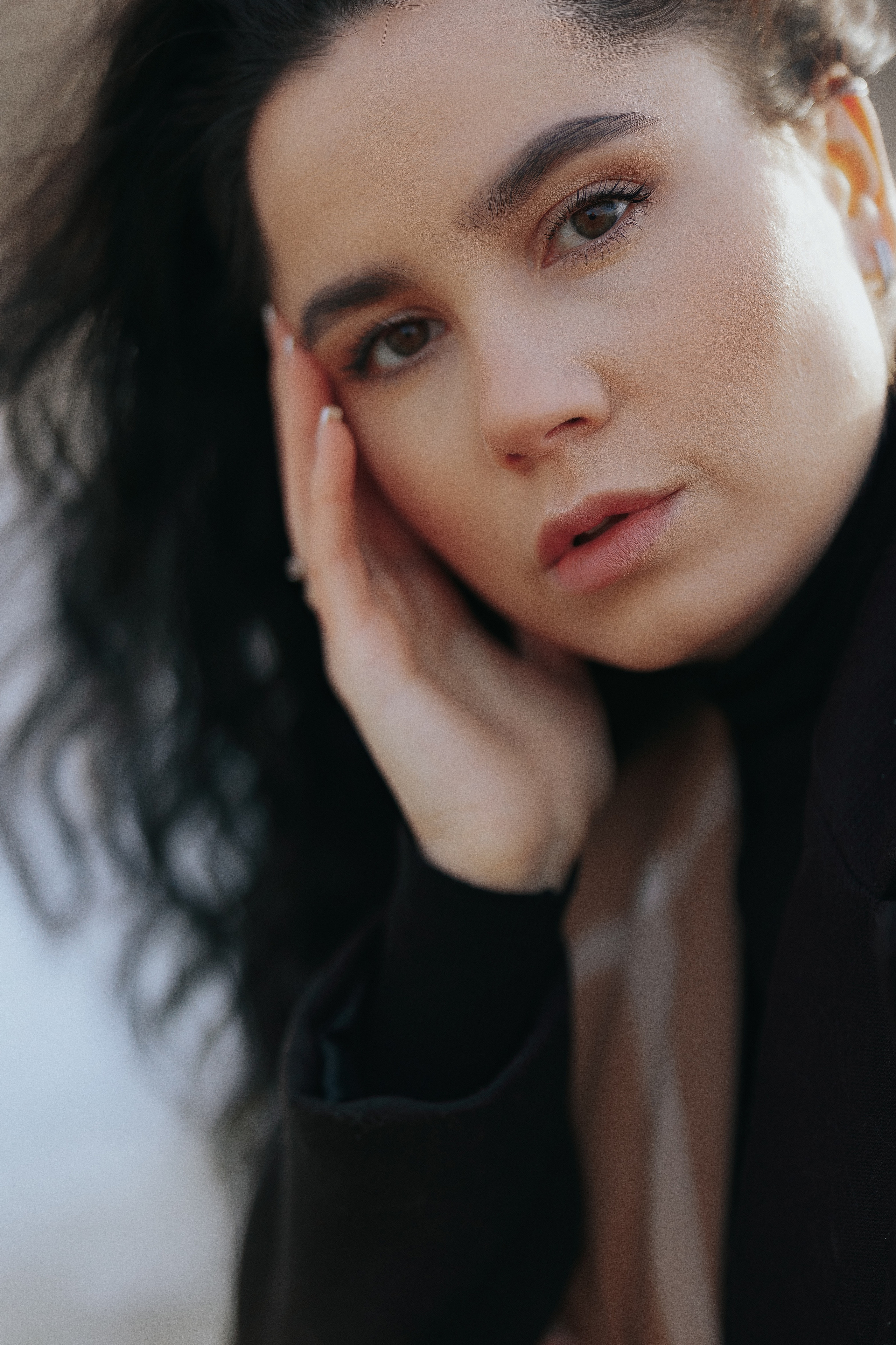 Winter-portrait. Duca Mihai-Fotograf