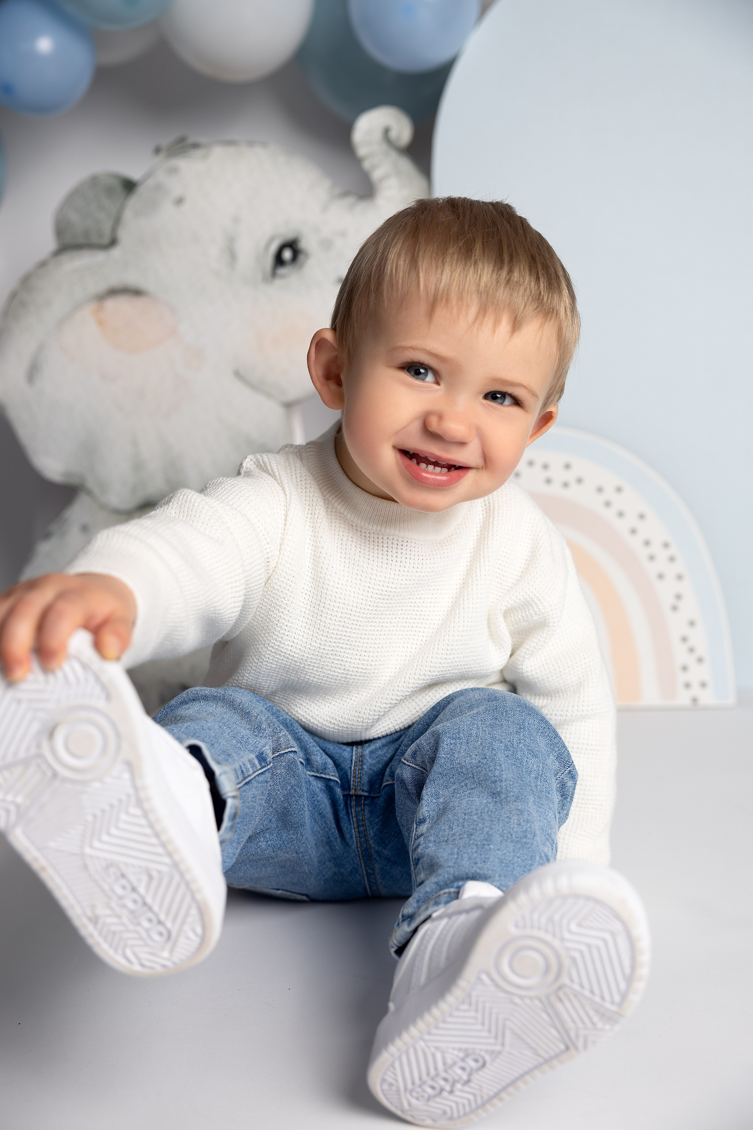 Erster Geburtstag „Cake Smash“. Maria Langlitz Photography