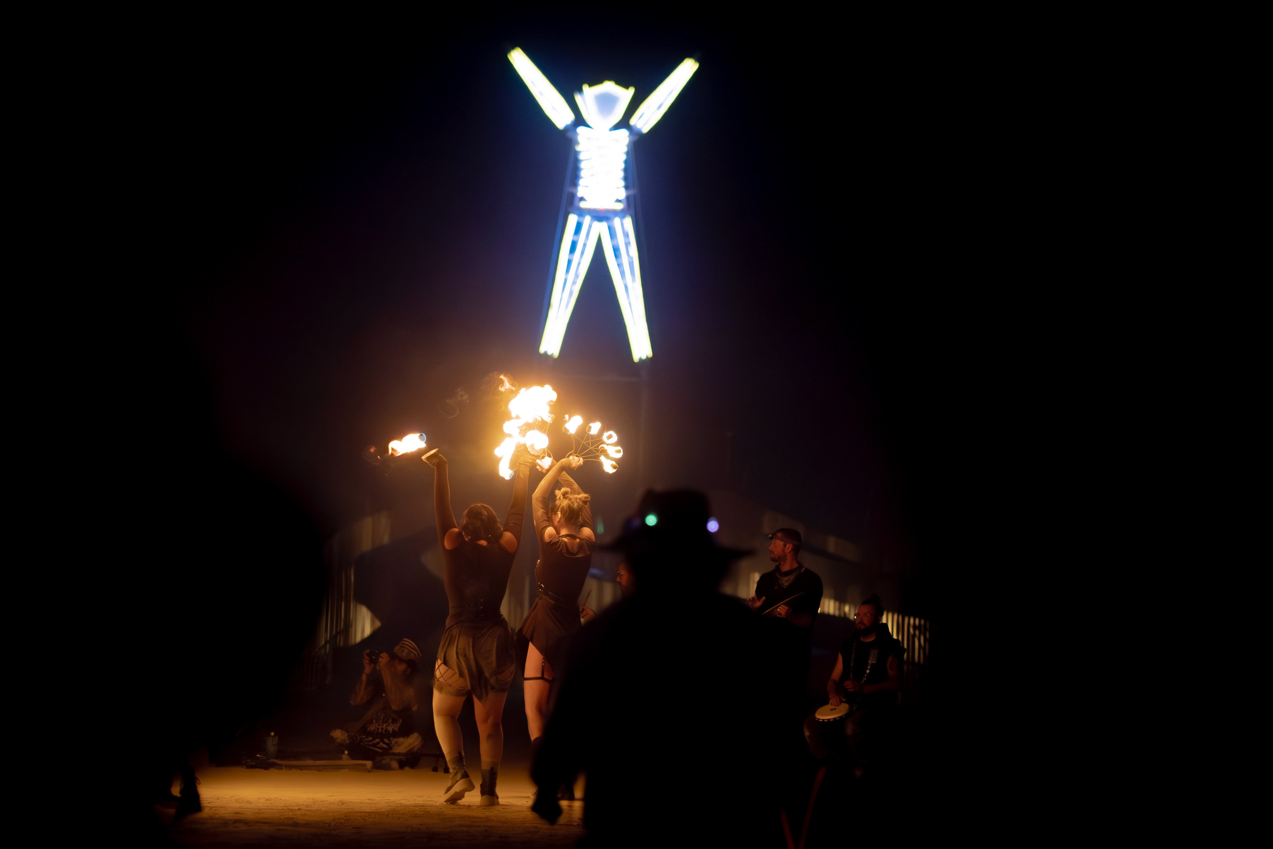 BURNING MAN 2024. Reportage concert portrait photography in the San Francisco Bay Area