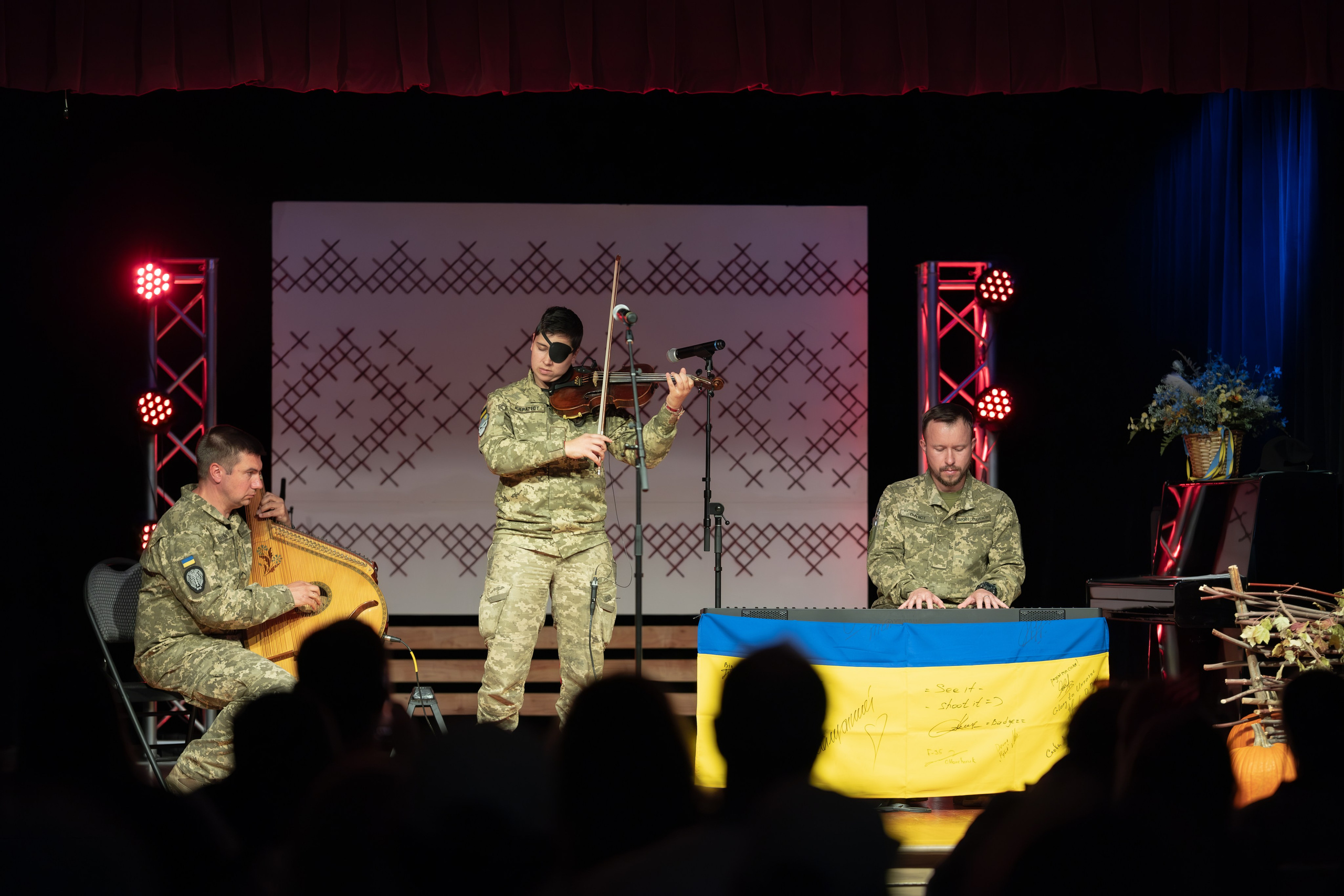 FROM THE UKRAINIAN FRONTLINE WITH THANKS. Reportage concert portrait photography in the San Francisco Bay Area