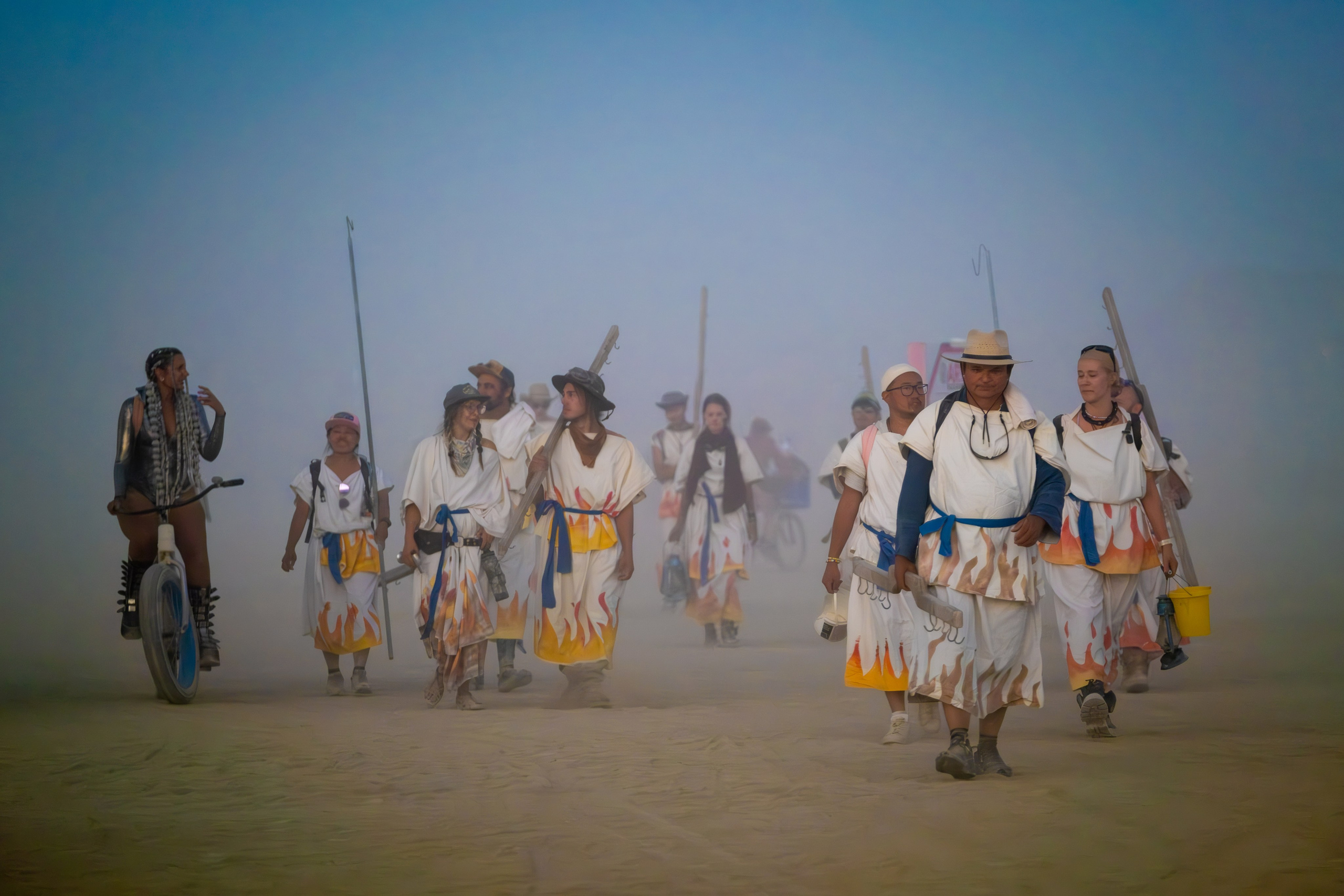 BURNING MAN 2024. Reportage concert portrait photography in the San Francisco Bay Area