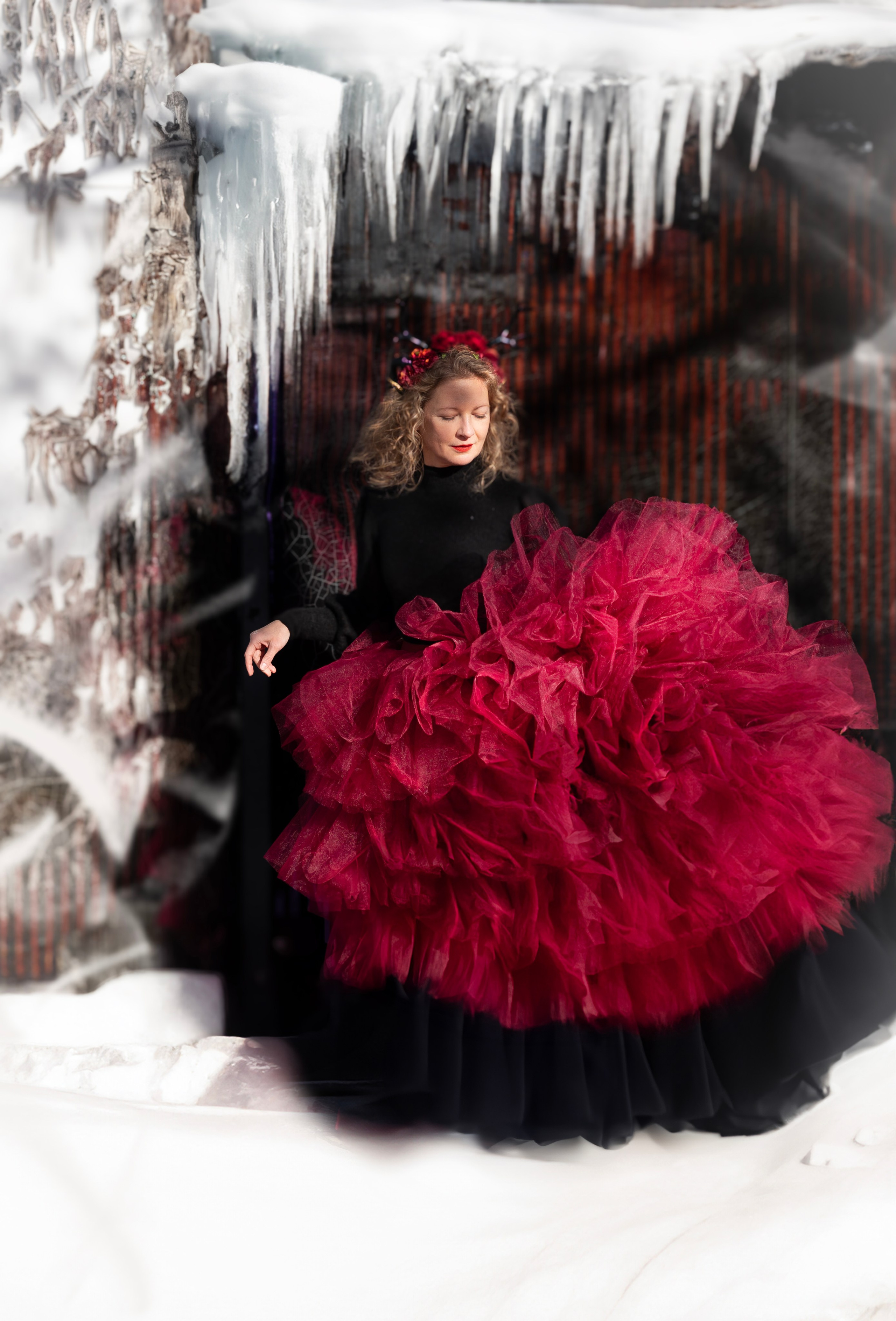 Christmas fairy. Photographer in Munich