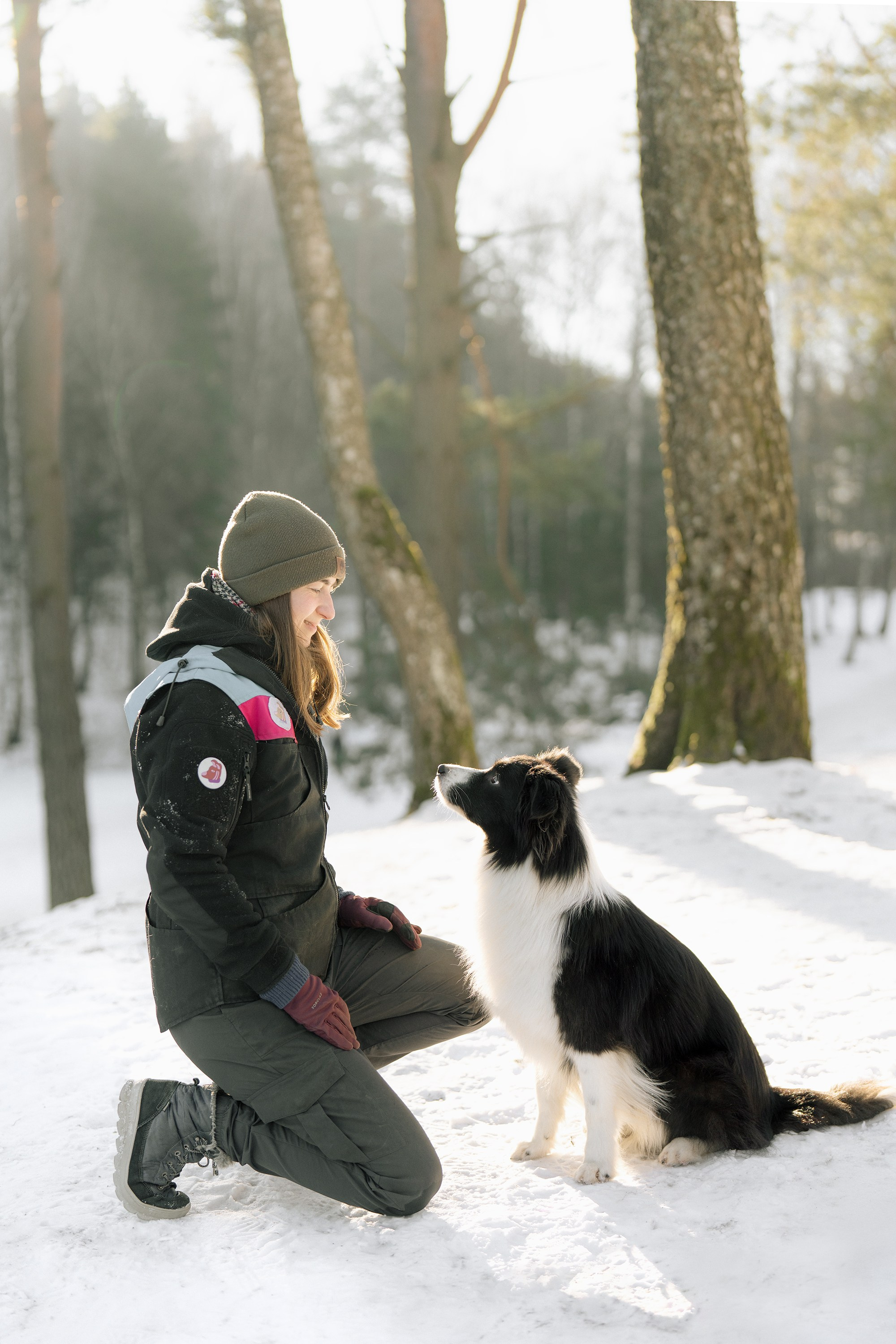 Gabija, Deka ir šaltas žiemos rytas. Vita Klimaševska ○ Fluffy Soulmate Photography