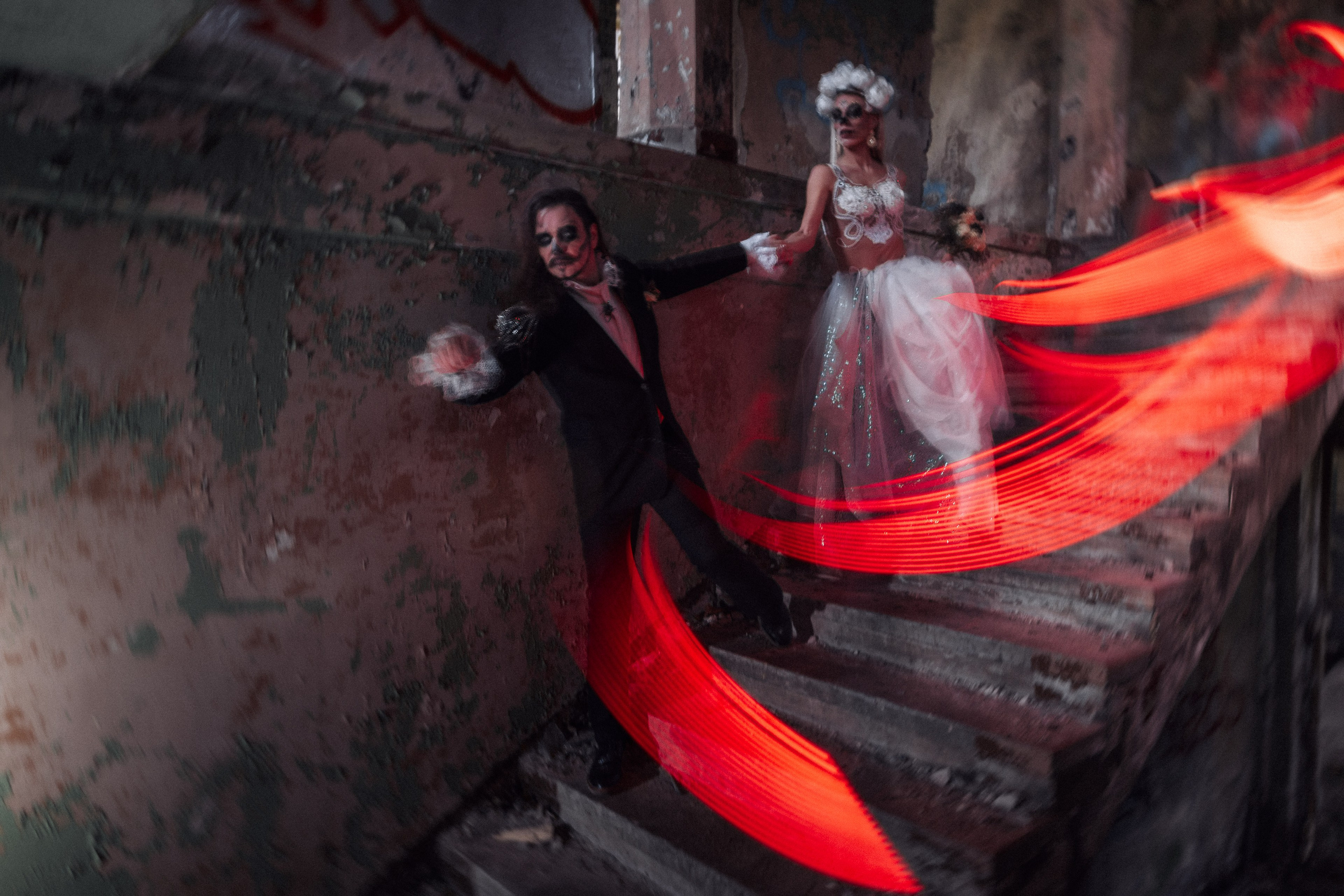 Couple Halloween 22.10.2023. Portree- ja perefotograaf Anton Hansen Tallinnas, Eestis