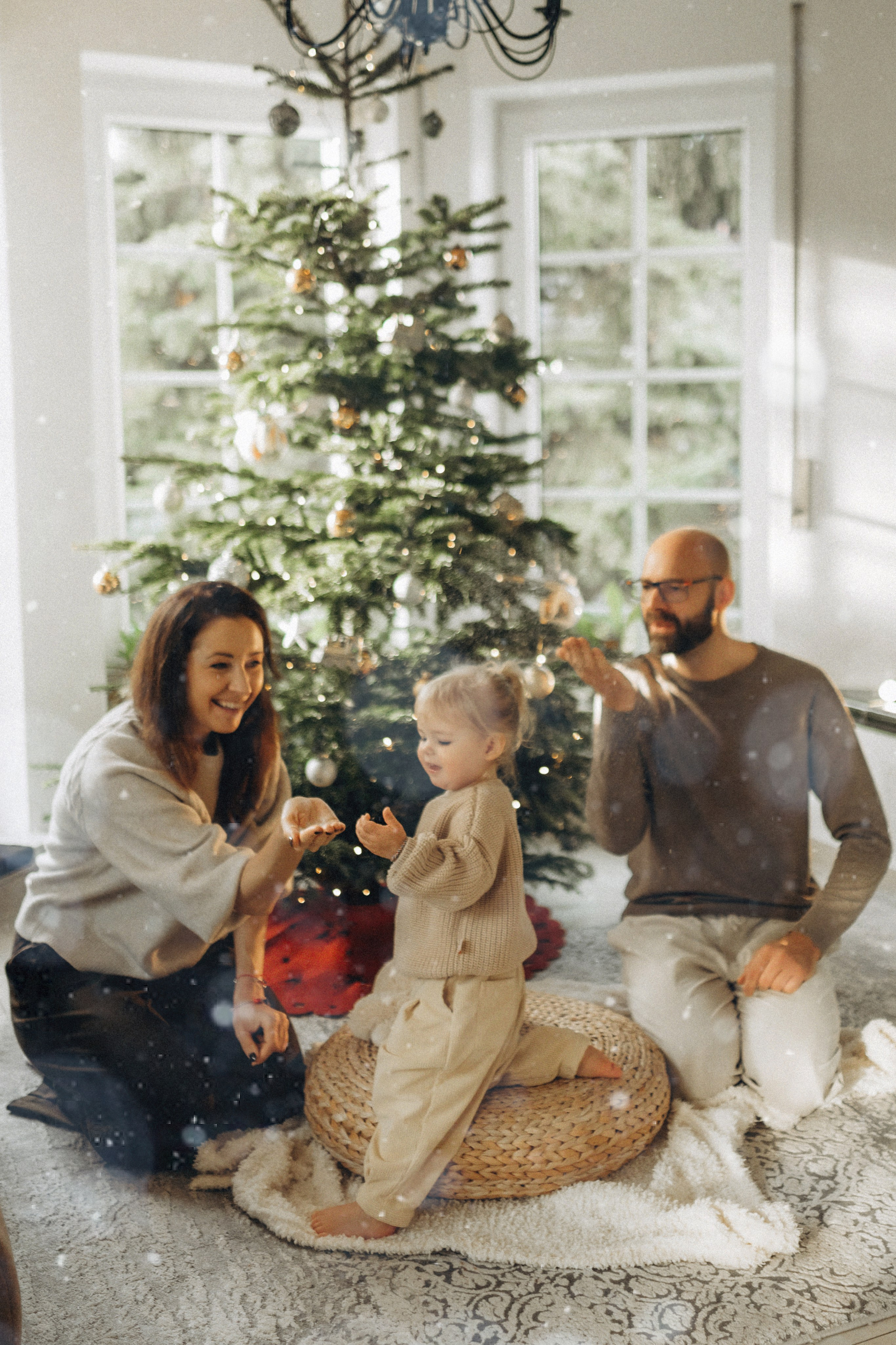 Новогодняя домашяя фотосессия. Семейный фотограф Лейпциг, Германия