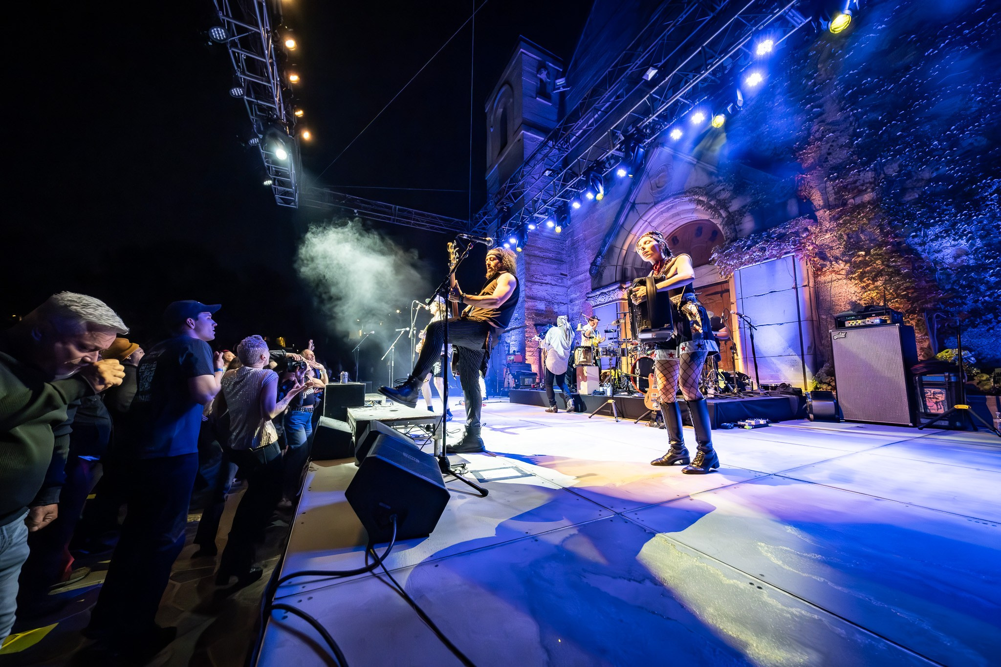 GOGOL BORDELLO / SARATOGA / CA. Reportage concert portrait photography in the San Francisco Bay Area