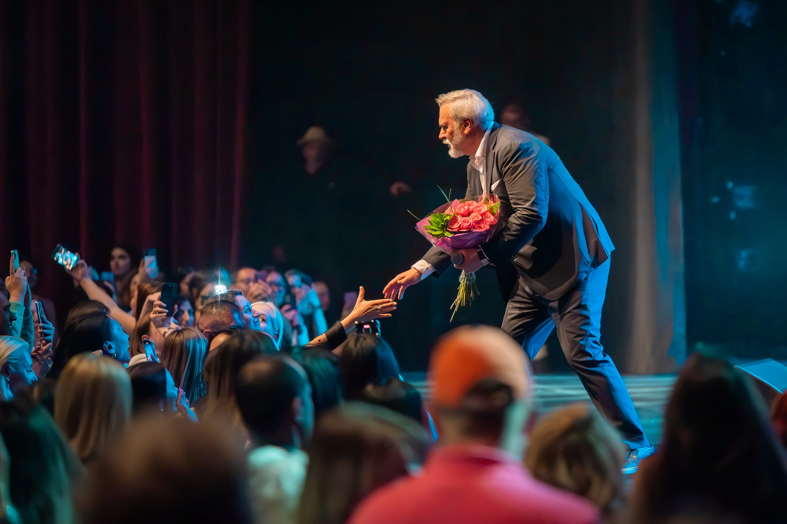 VALERY MELADZE. Reportage concert portrait photography in the San Francisco Bay Area