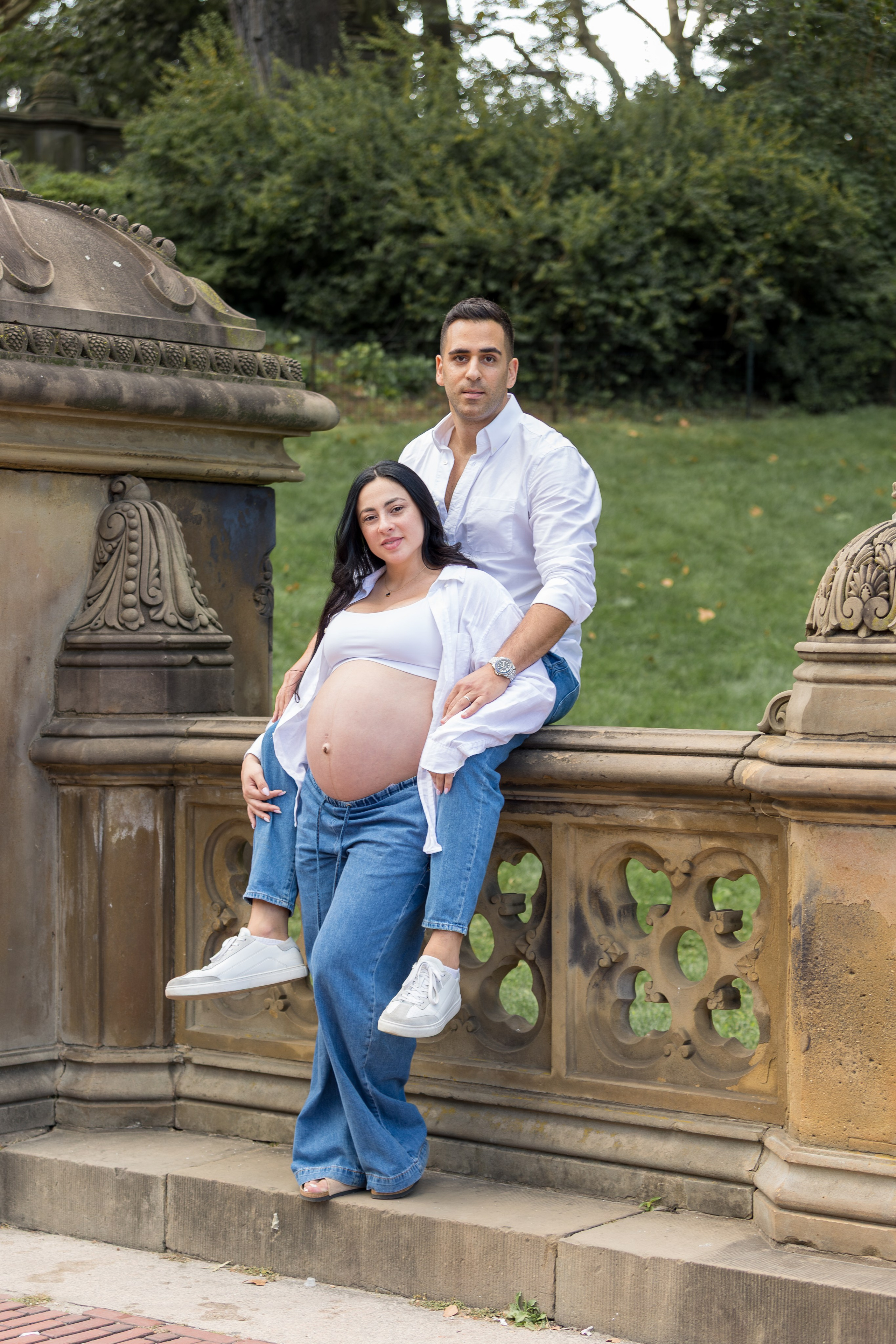 Waiting for You, Central Park. Family, lifestyle, and commercial photography in New York and New Jersey