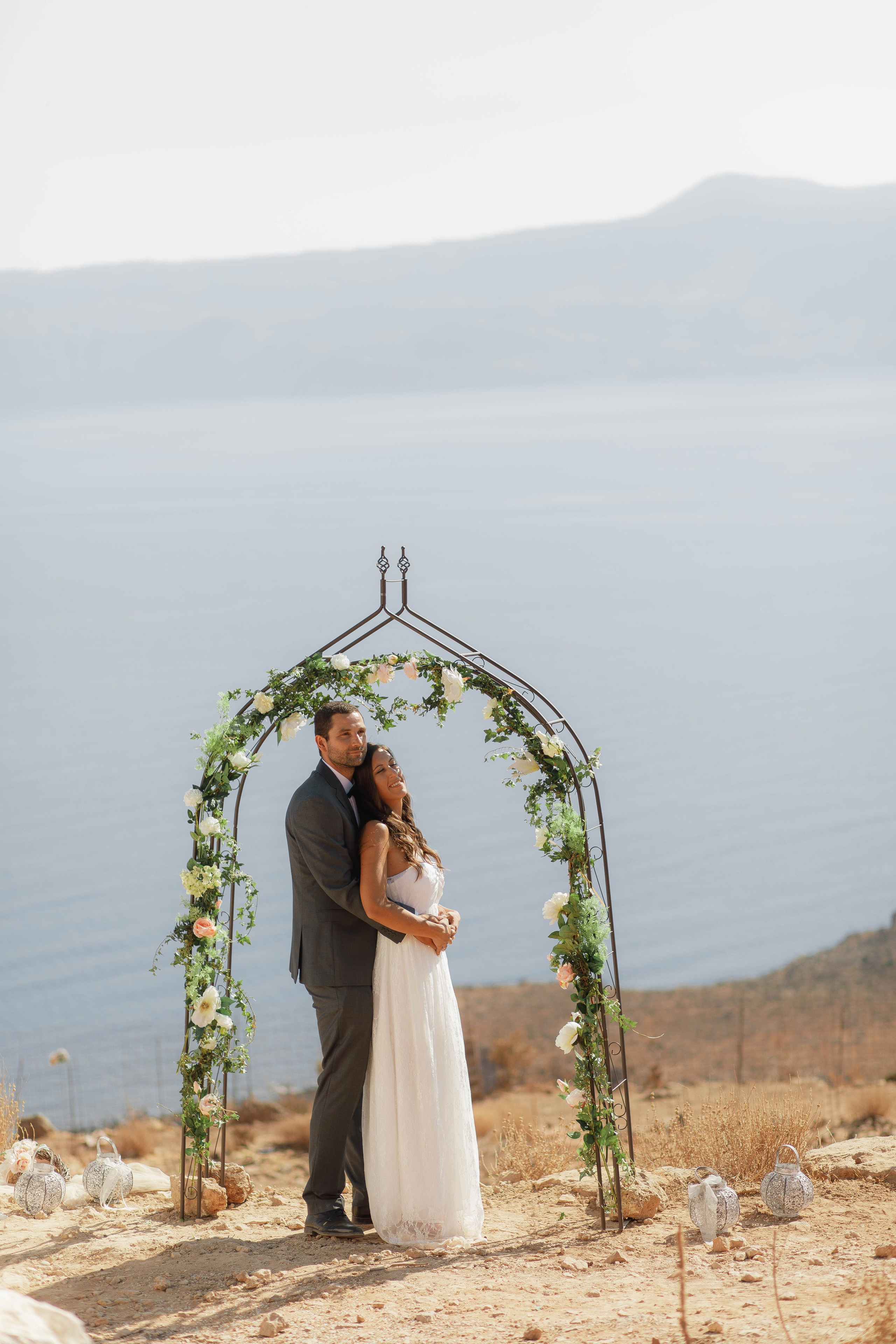 Marino & Steffi, Crete. Denny Savon — Photographer in Santorini | Weddings, Love Stories & Flying Dress