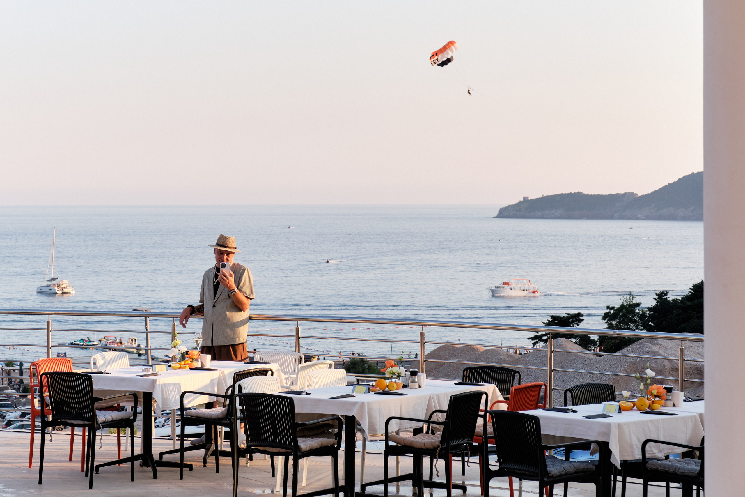 Photo report from the Zebra Restaurant’s birthday celebration. Becici, Montenegro. Photographer, photo artist Alena Novgorodtseva