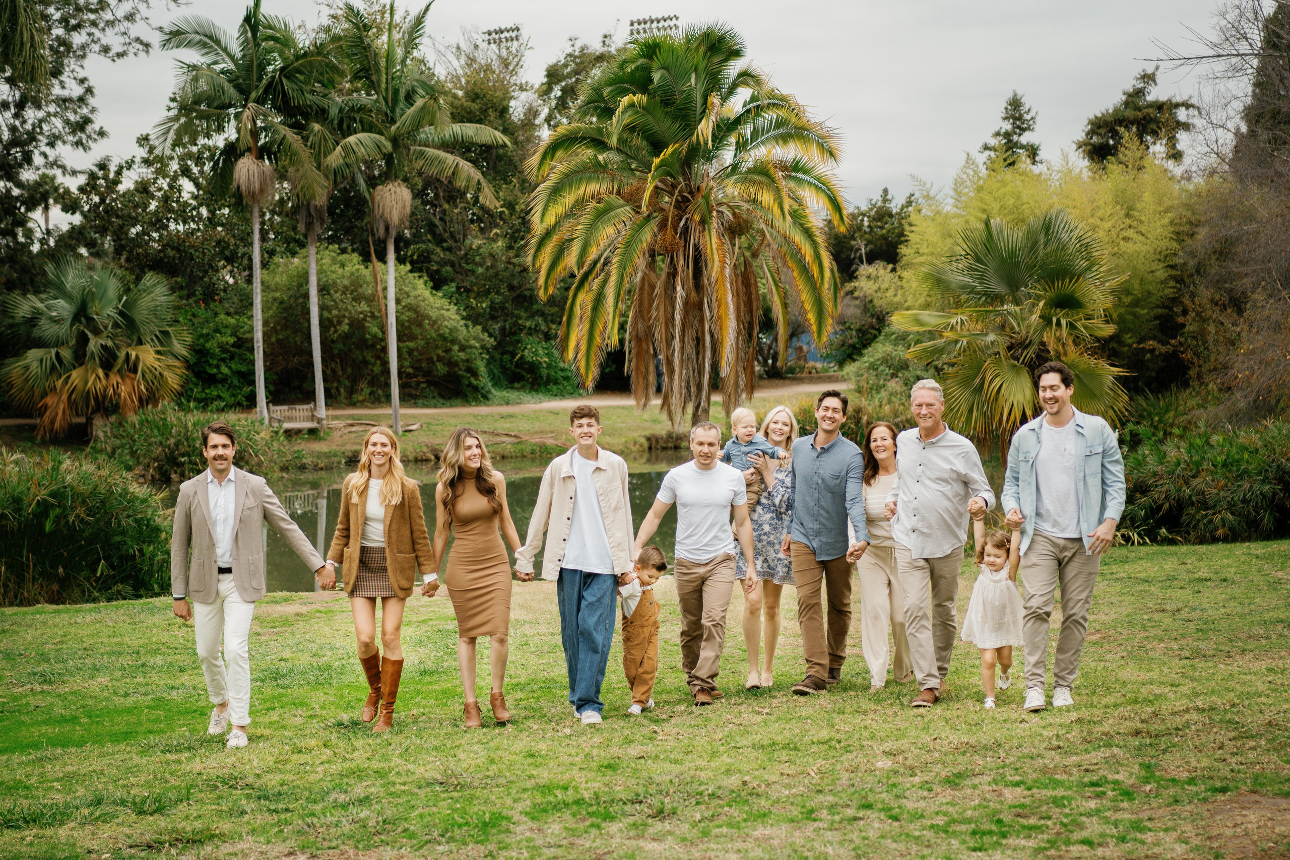 Fullerton Arboretum, California Family Photoshoot. Wedding Photography & Videography Team in California, Los Angeles, San Francisco, San Diego and Travel