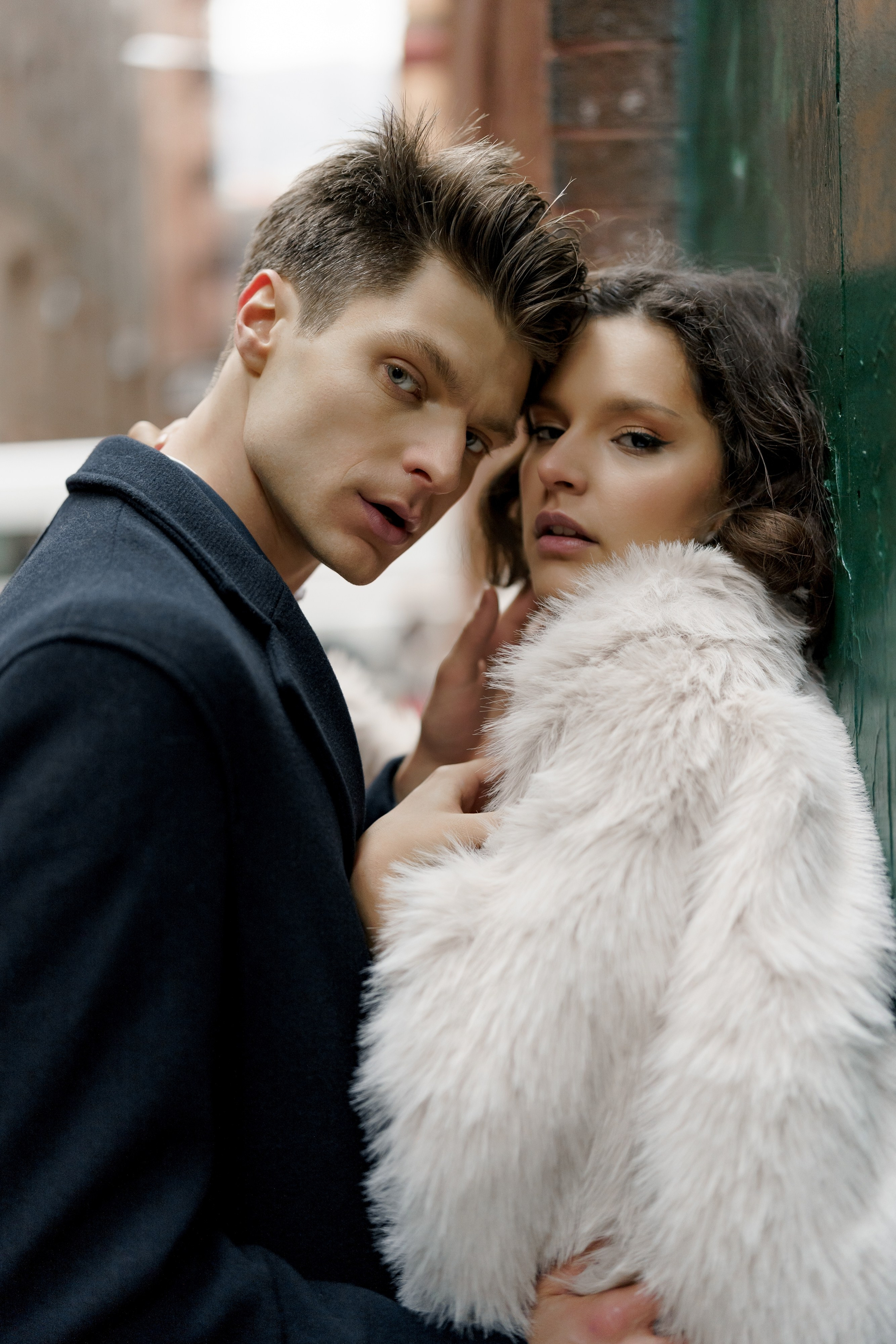 Alina and Dan’s Bold and Stylish Engagement Shoot. Wedding photographer and videographer New York | New Jersey