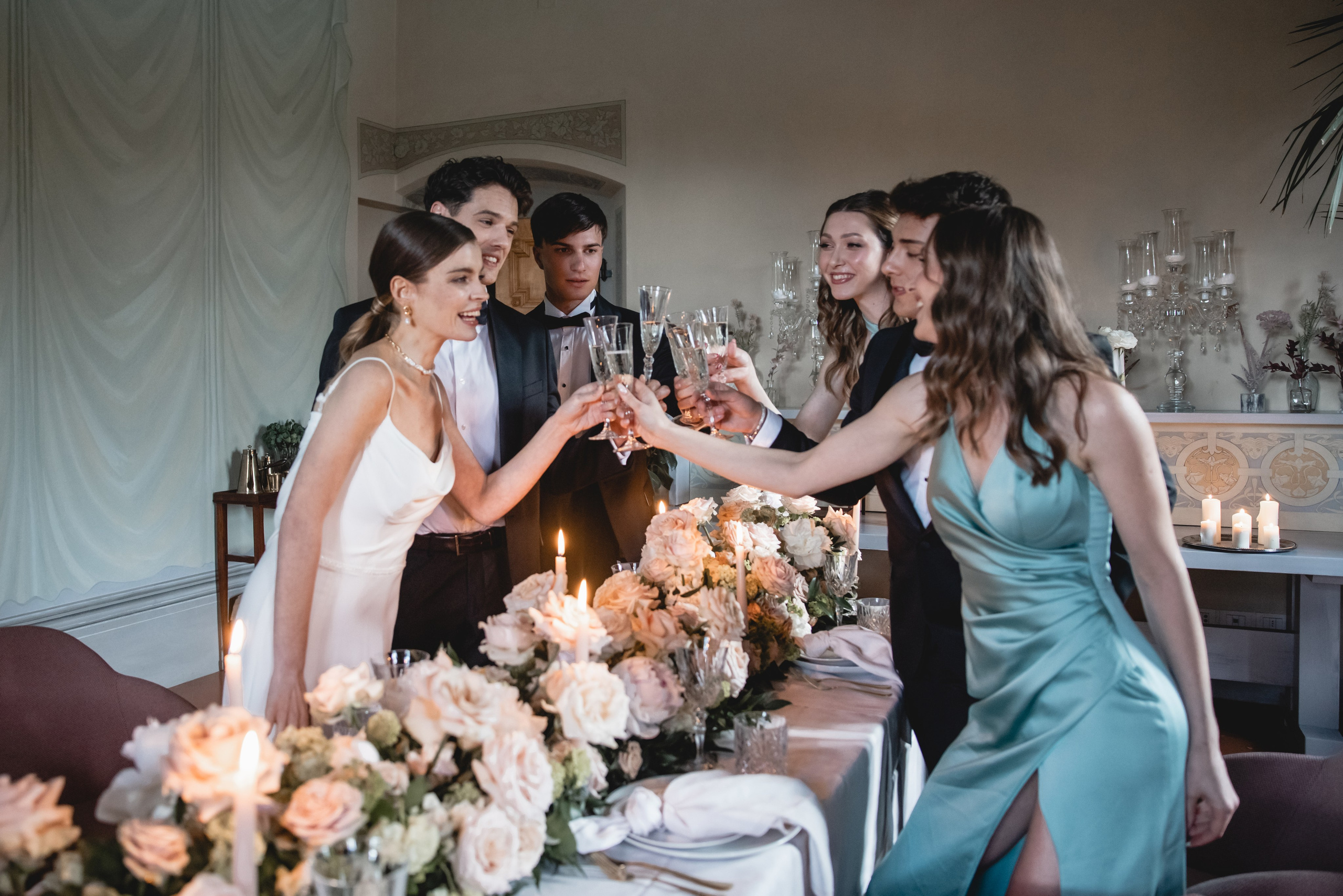 Tuscany Wedding Villa La Commenda Concordia. Professional wedding photographer in Copenhagen, Denmark — Julia Byron
