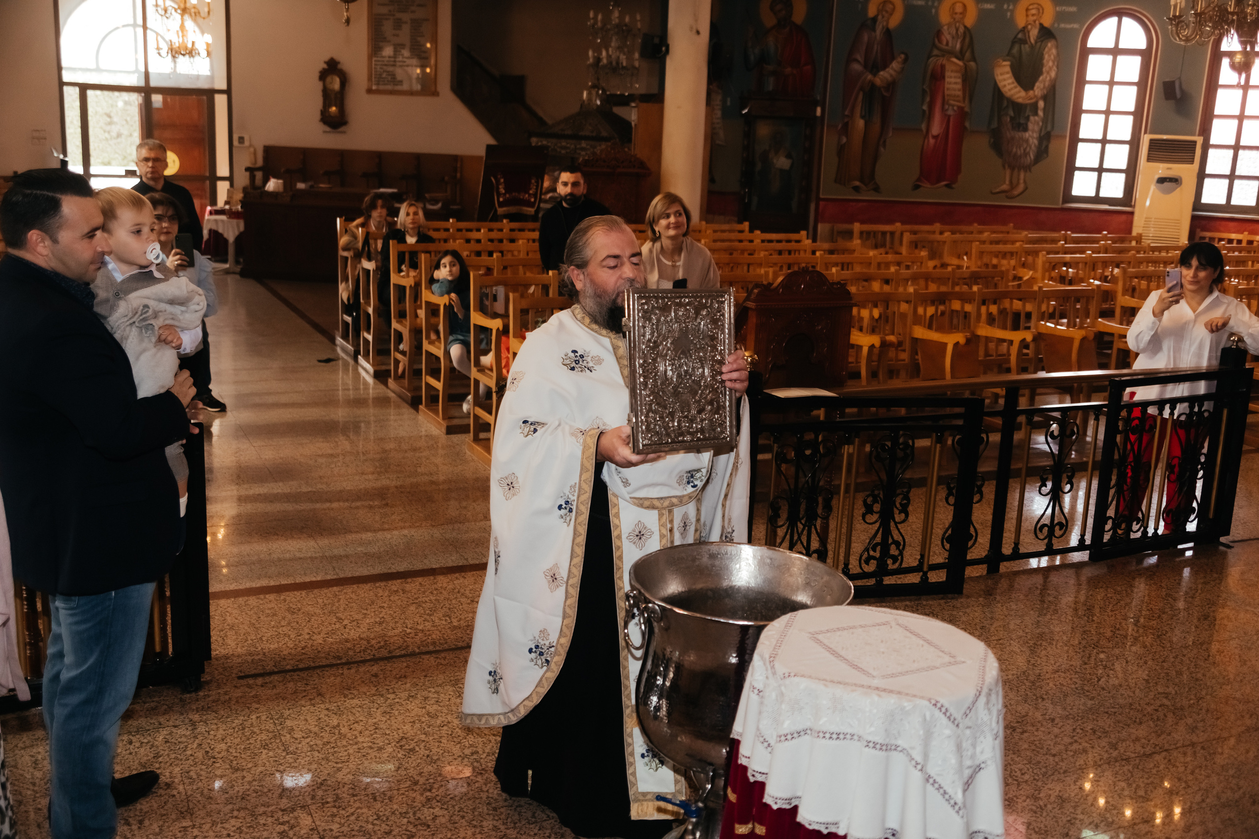 Christening photoshoot Limassol, Cyprus