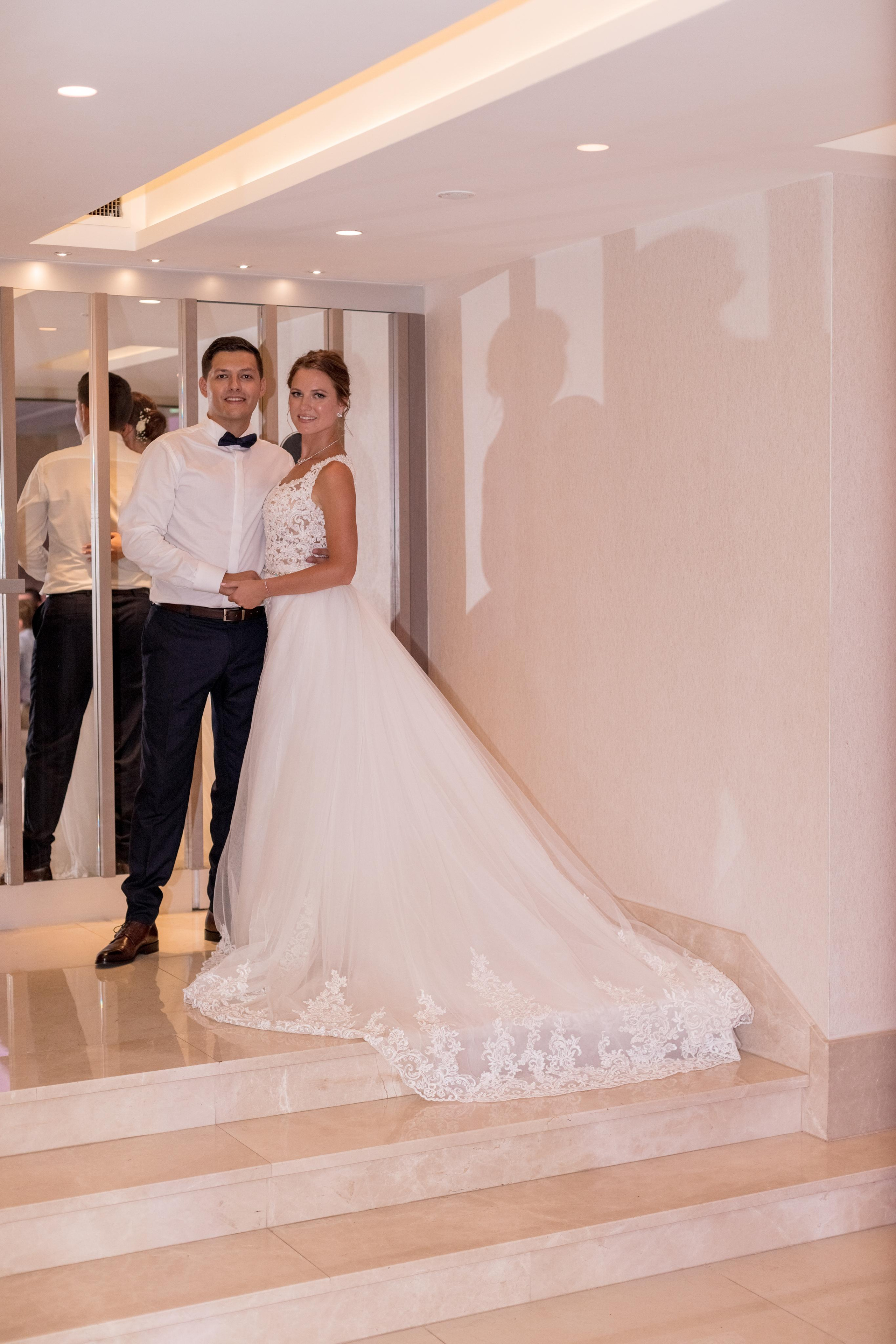 Wedding photoshoot in Crown Plaza, Limassol, Cyprus