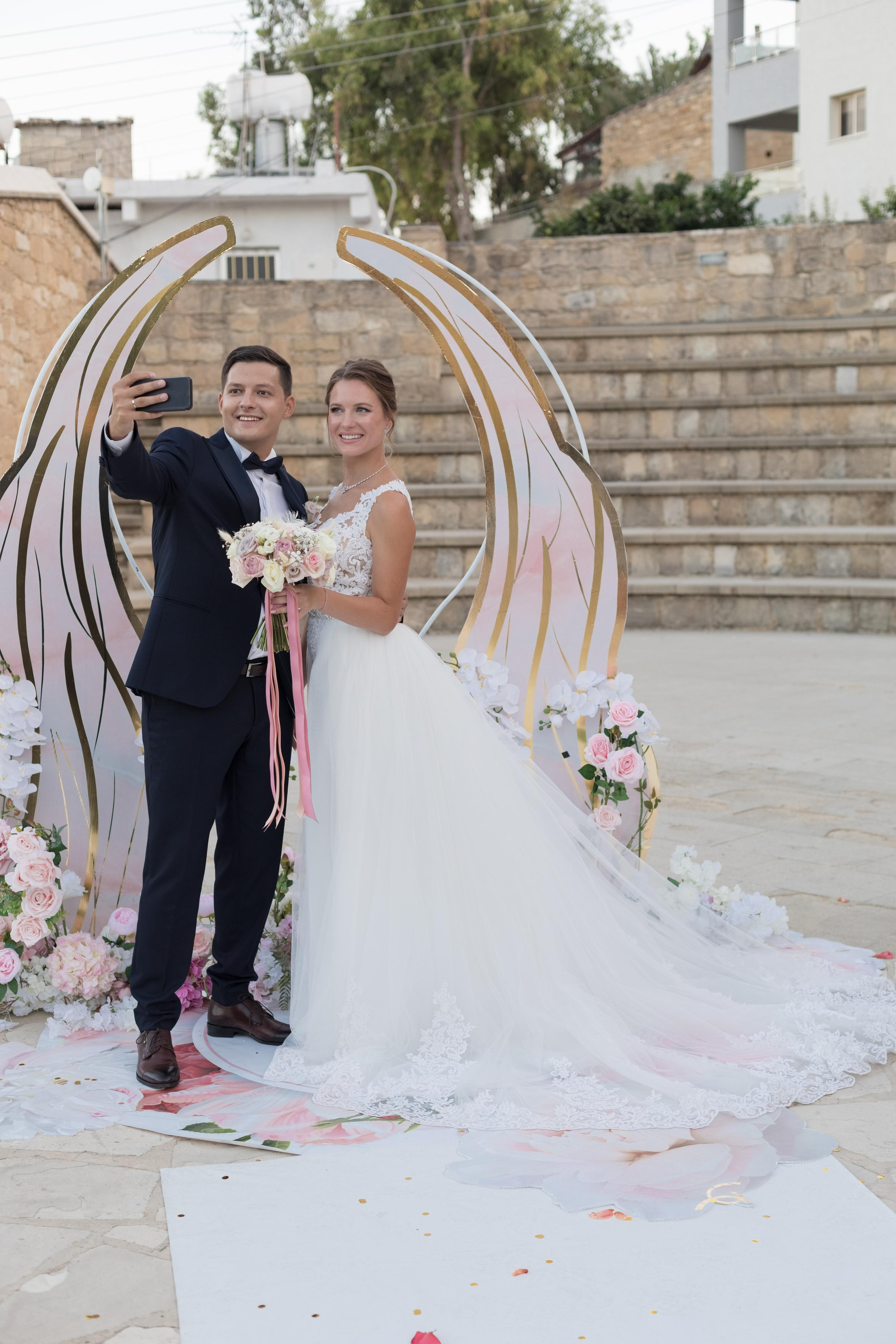 Wedding photoshoot in Germasoya municipality, Cyprus