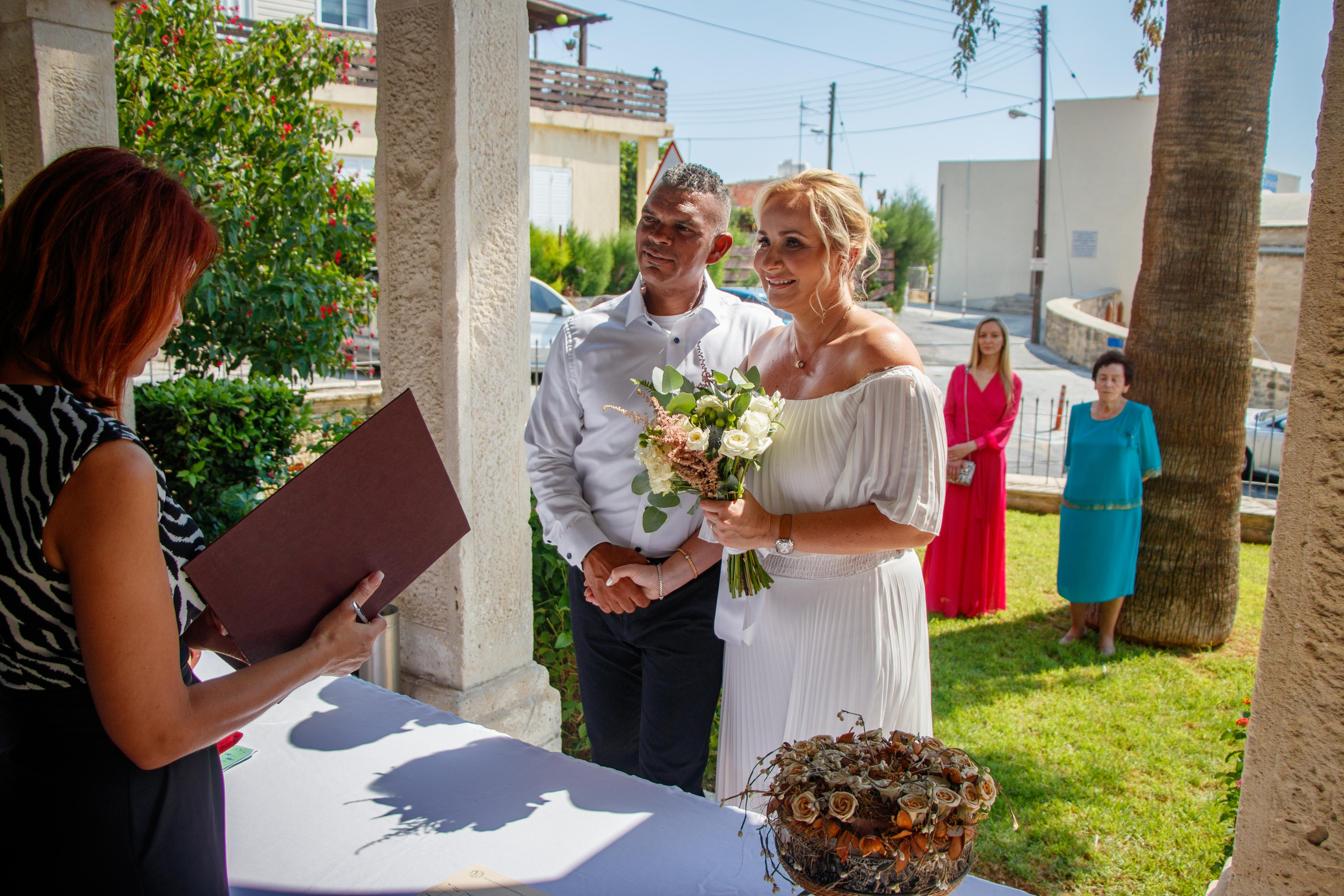 Wedding photoshoot in Agios Athanasios municipality, Cyprus
